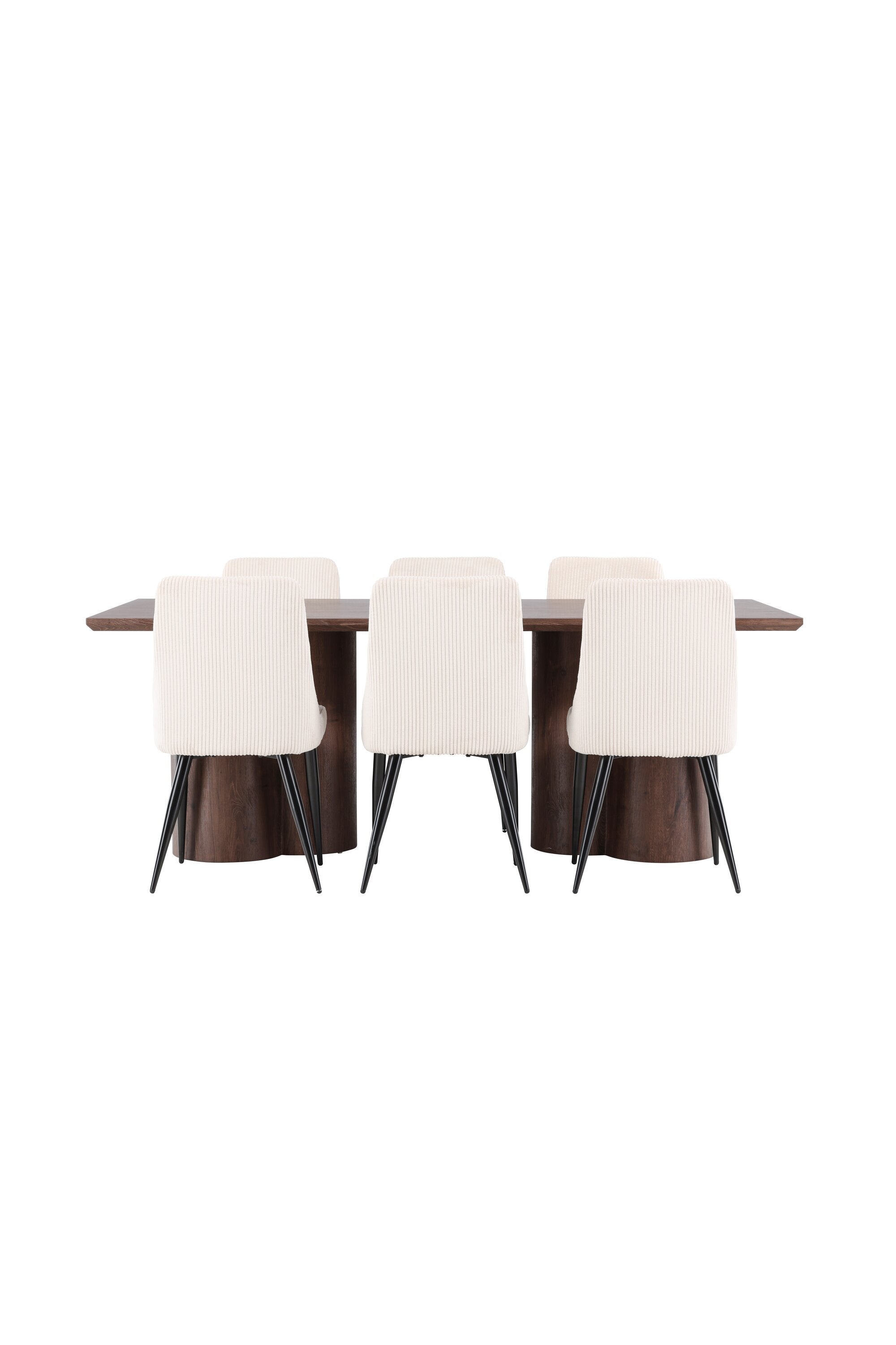 Olivia Matbord med Leone Matstol-GR Dining Set-Venture Home-peaceofhome.se