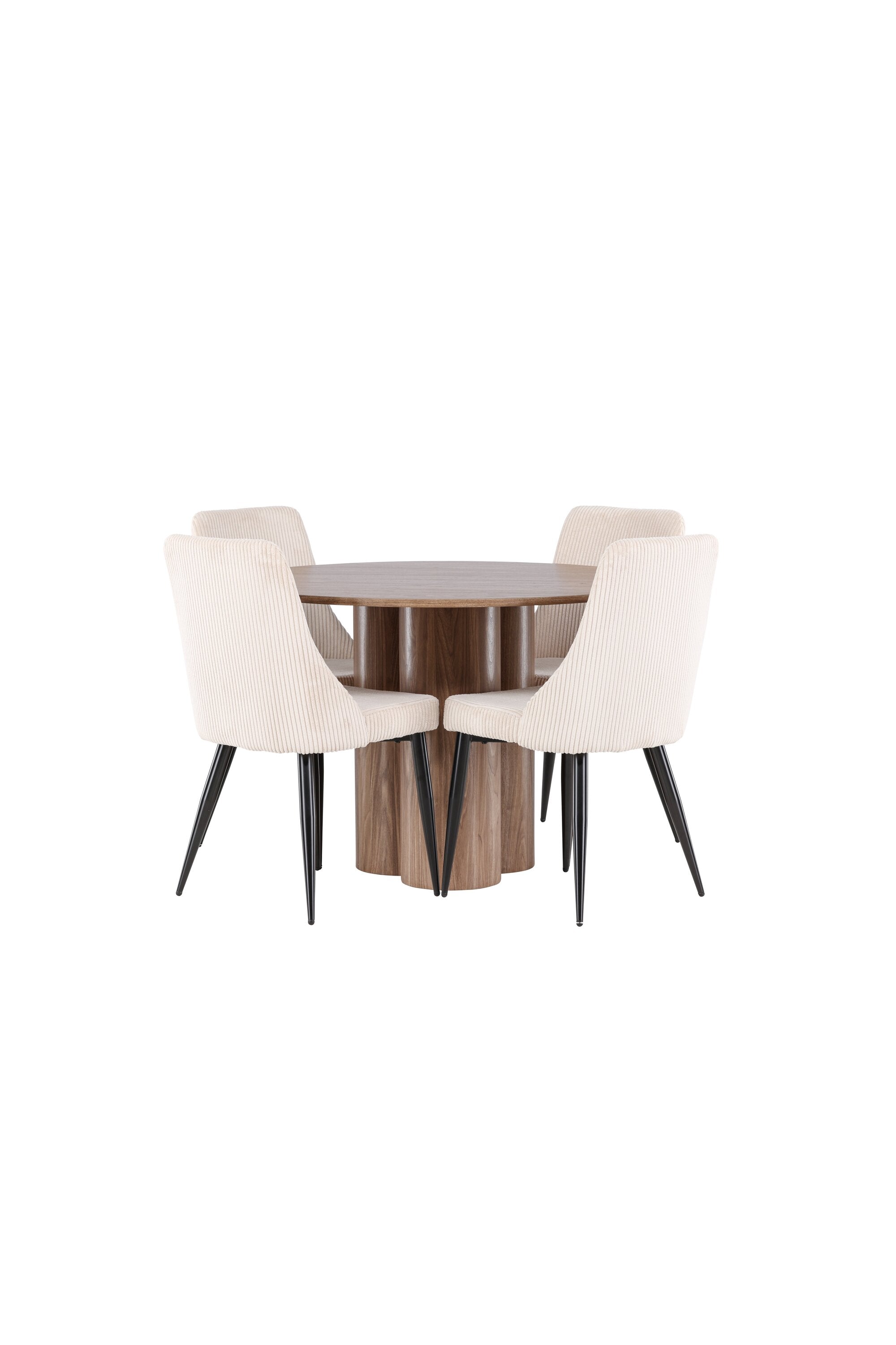 Olivia Matbord med Leone Matstol-GR Dining Set-Venture Home-peaceofhome.se