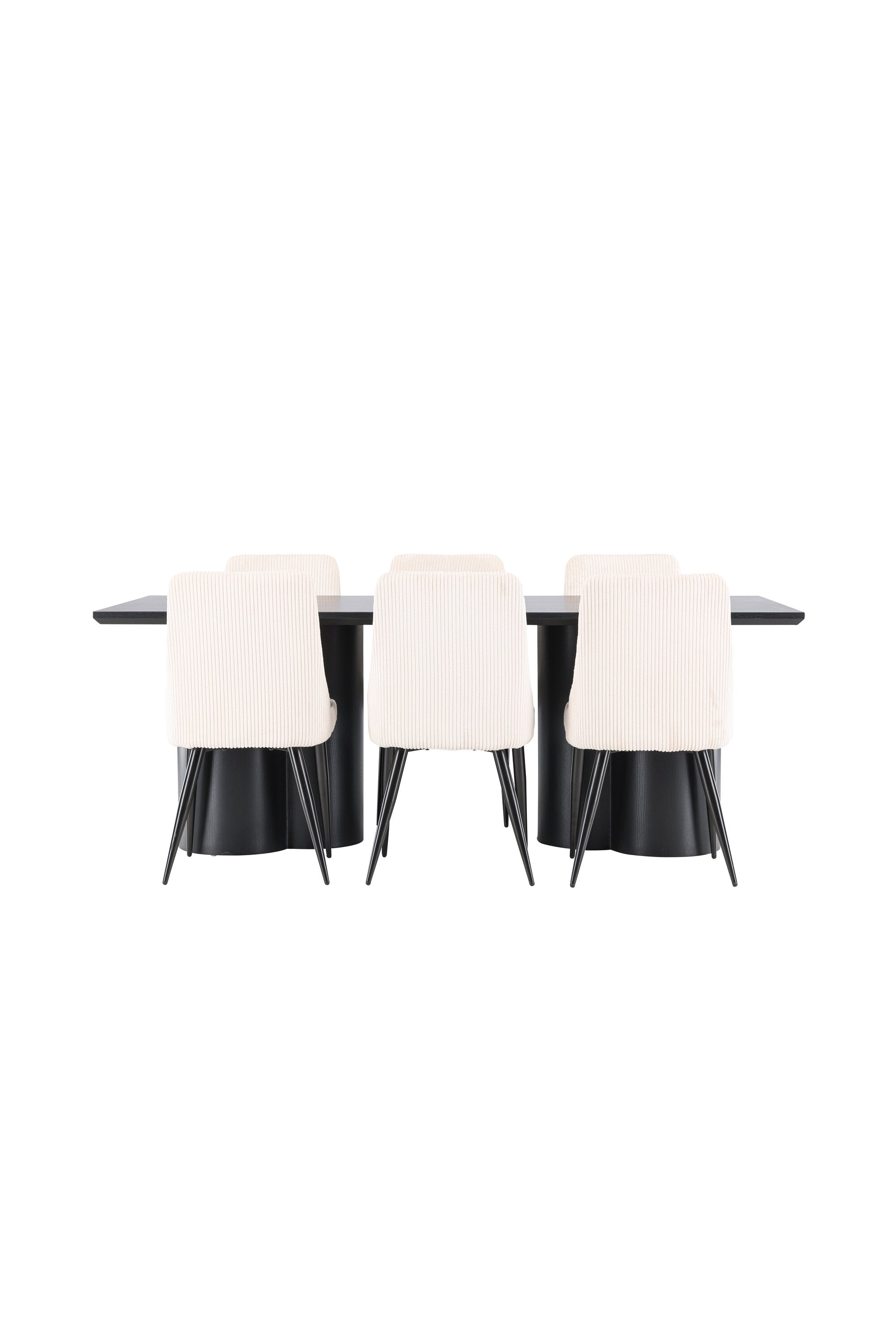 Olivia Matbord med Leone Matstol-GR Dining Set-Venture Home-peaceofhome.se