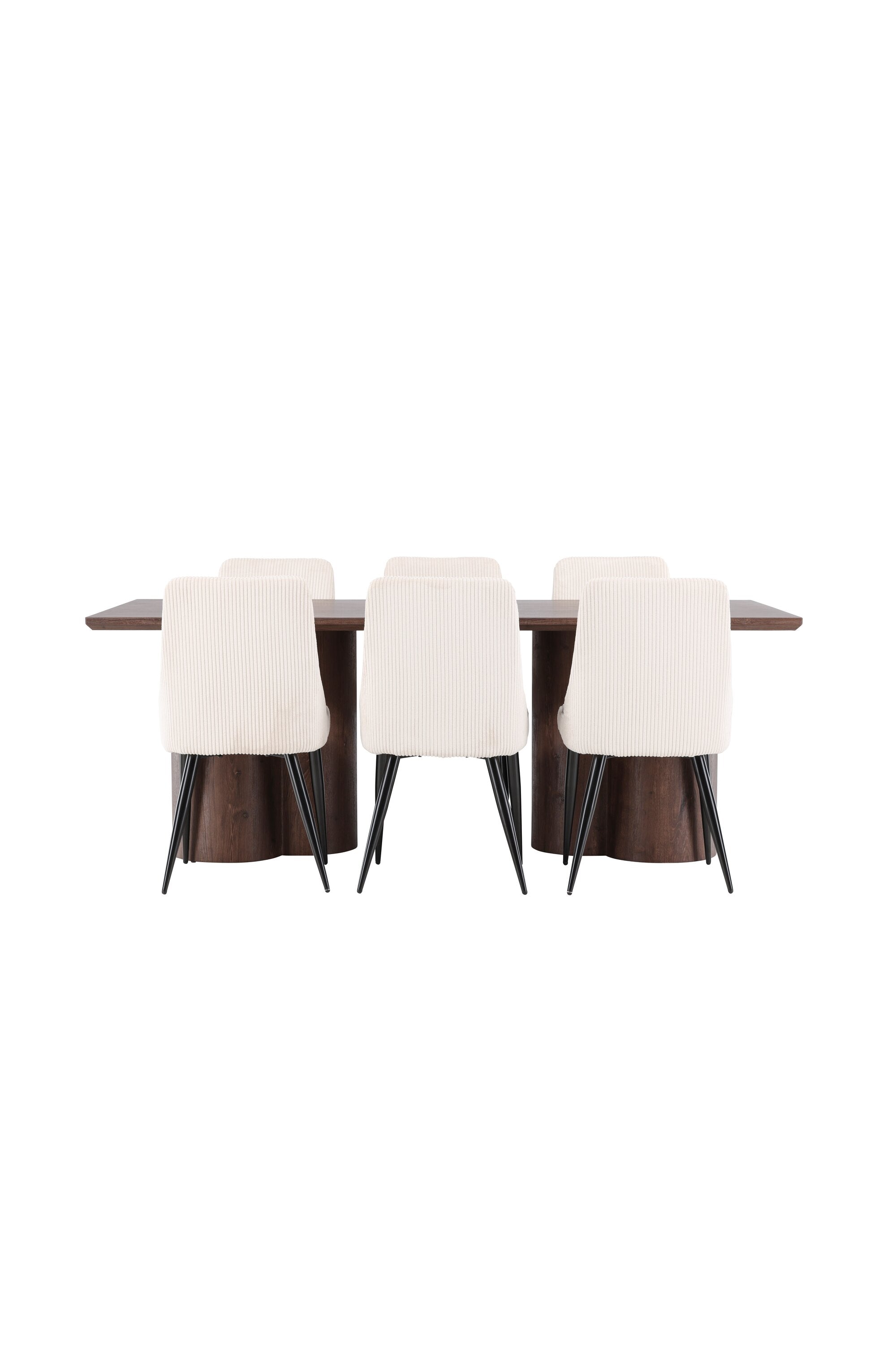 Olivia Matbord med Leone Matstol-GR Dining Set-Venture Home-peaceofhome.se