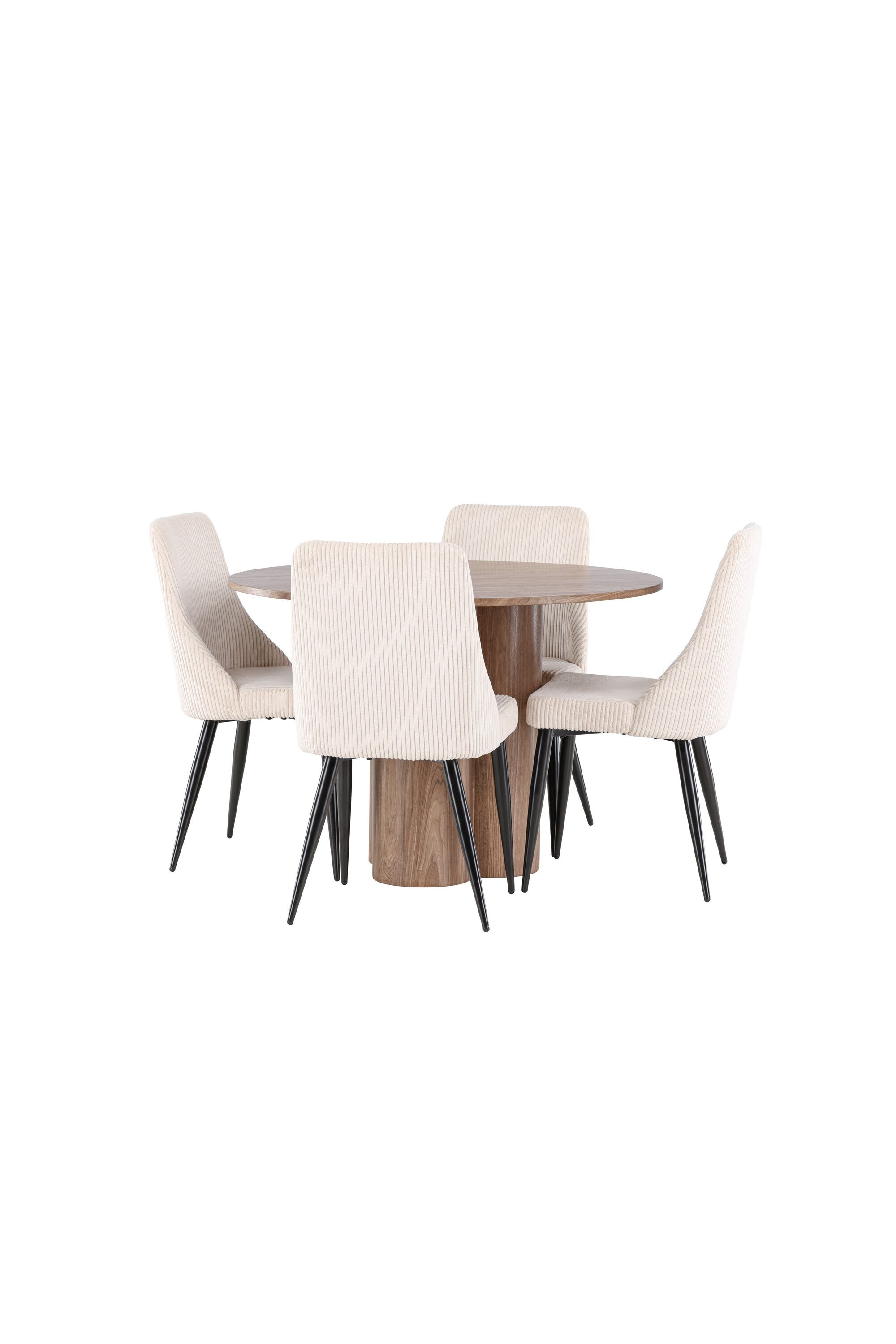 Olivia Matbord med Leone Matstol-GR Dining Set-Venture Home-peaceofhome.se