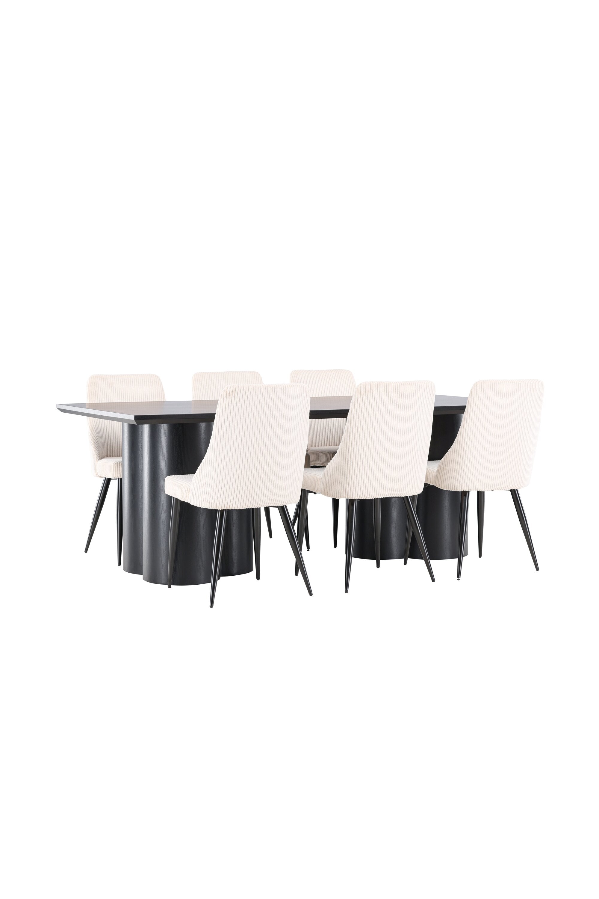 Olivia Matbord med Leone Matstol-GR Dining Set-Venture Home-peaceofhome.se