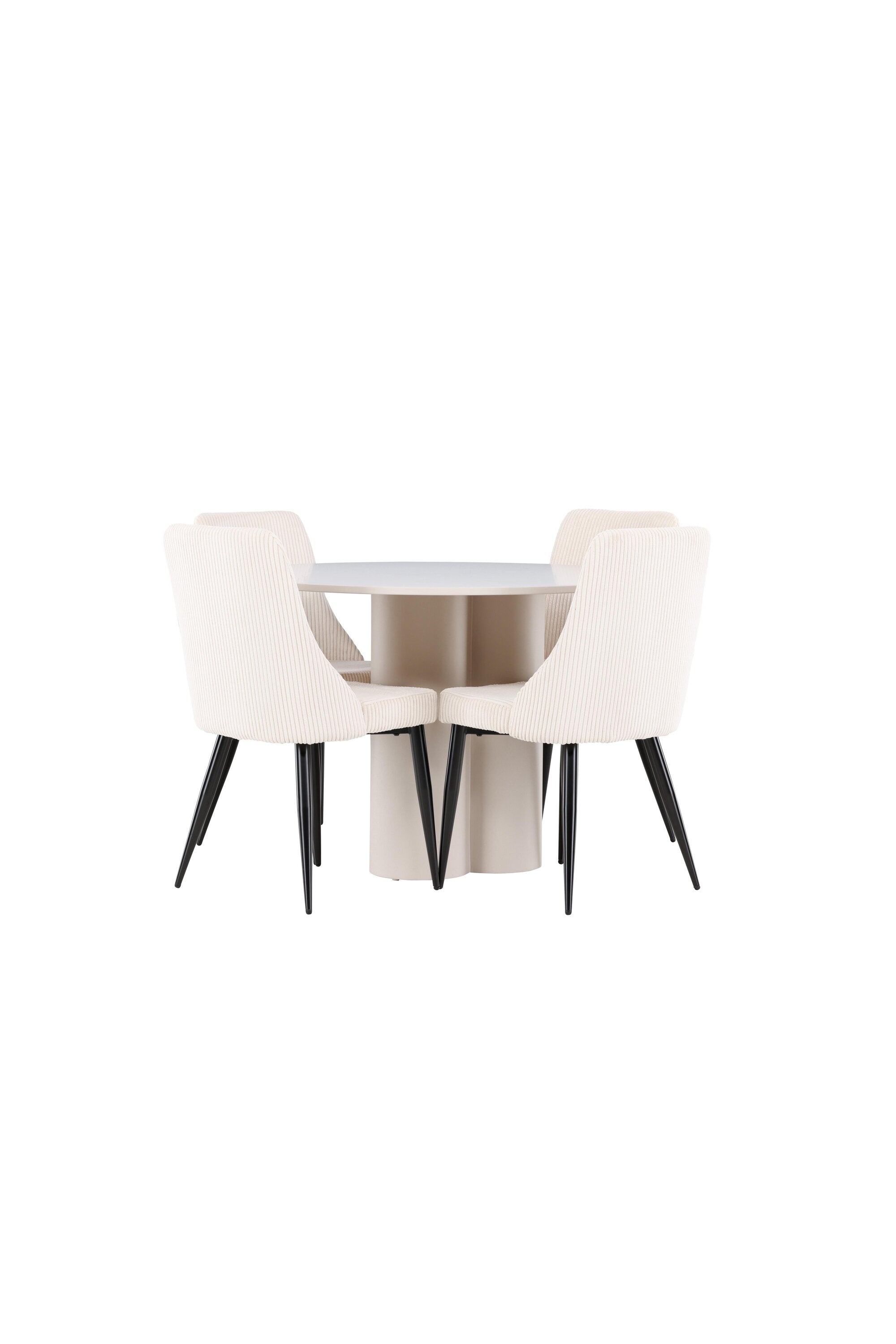 Olivia Matbord med Leone Matstol-GR Dining Set-Venture Home-peaceofhome.se