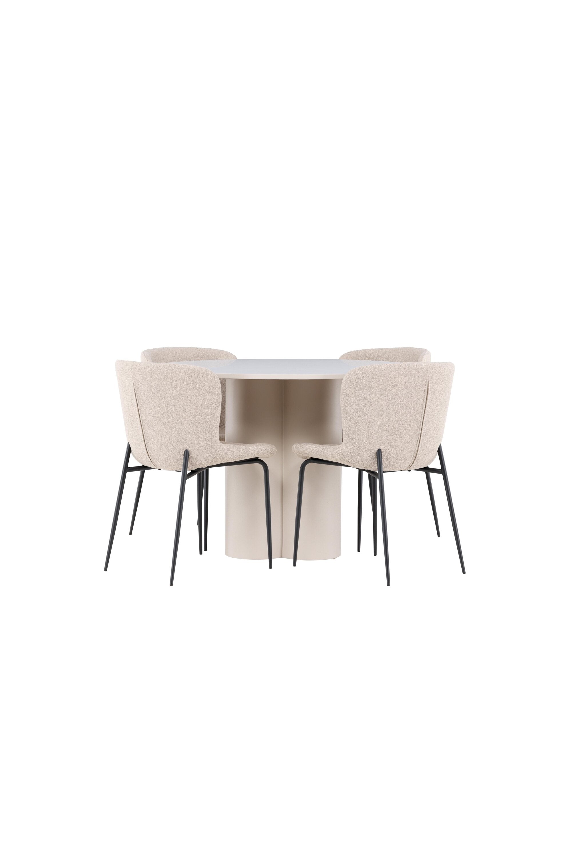 Olivia Matbord med Modesto Matstol-GR Dining Set-Venture Home-peaceofhome.se