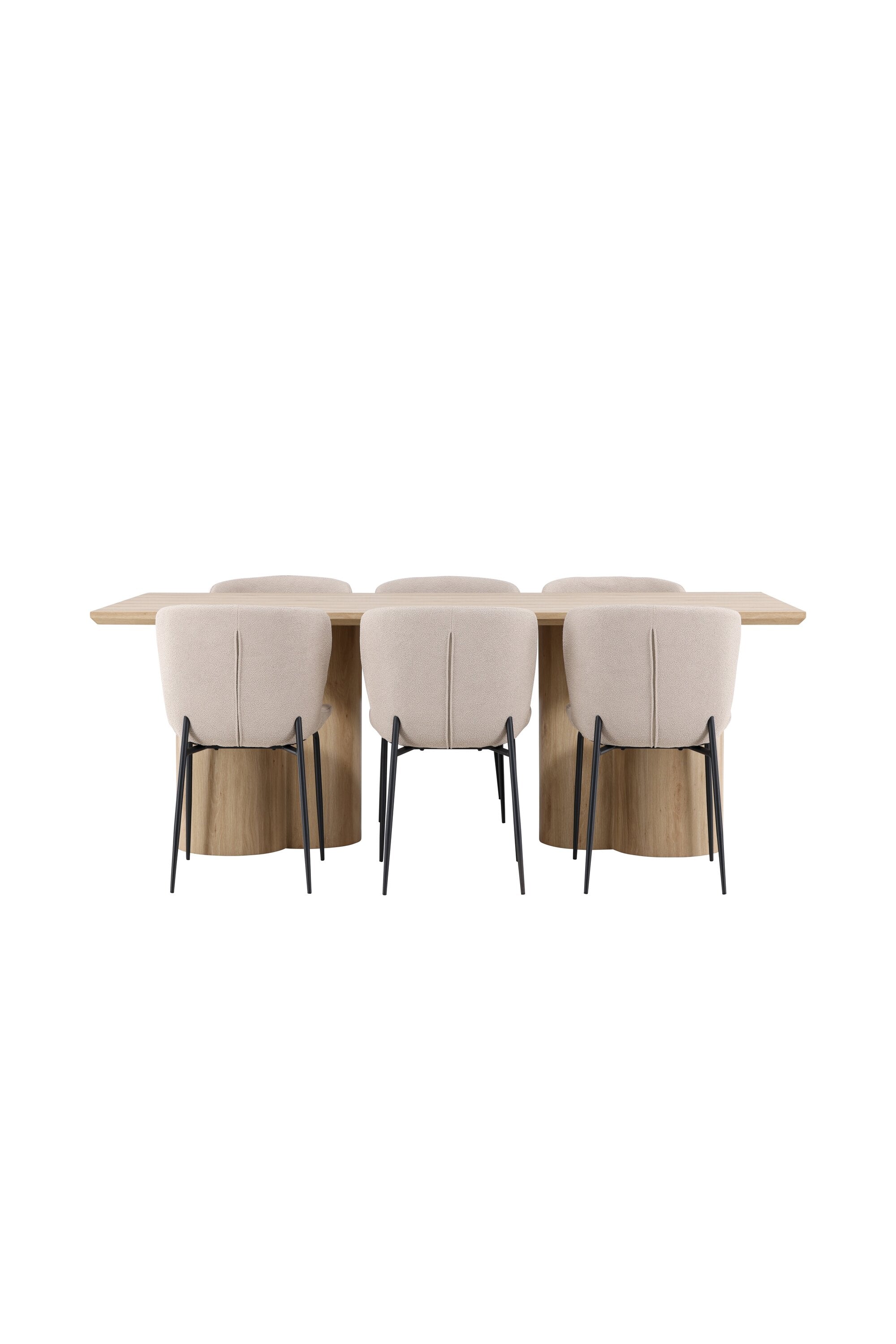 Olivia Matbord med Modesto Matstol-GR Dining Set-Venture Home-peaceofhome.se