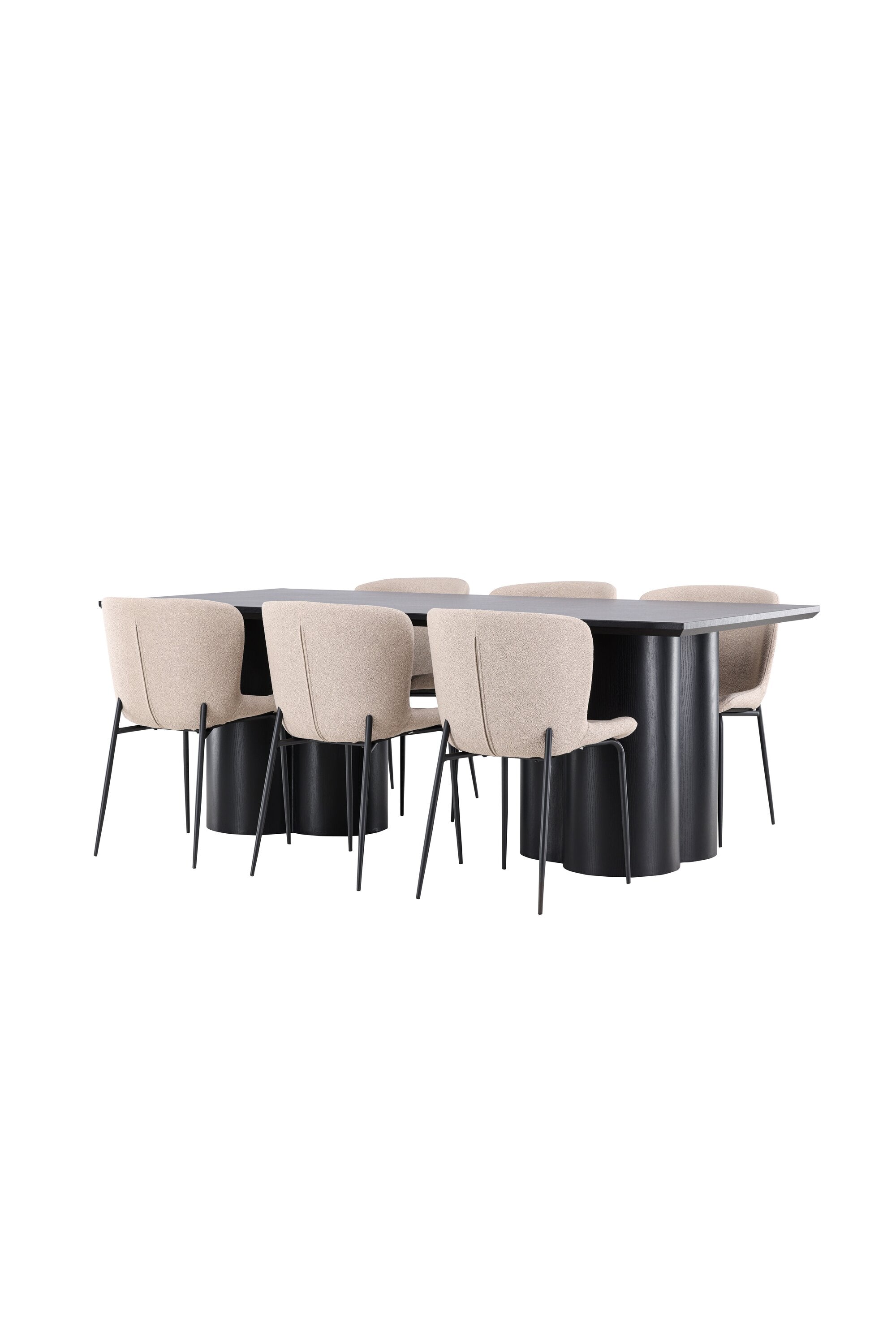 Olivia Matbord med Modesto Matstol-GR Dining Set-Venture Home-peaceofhome.se