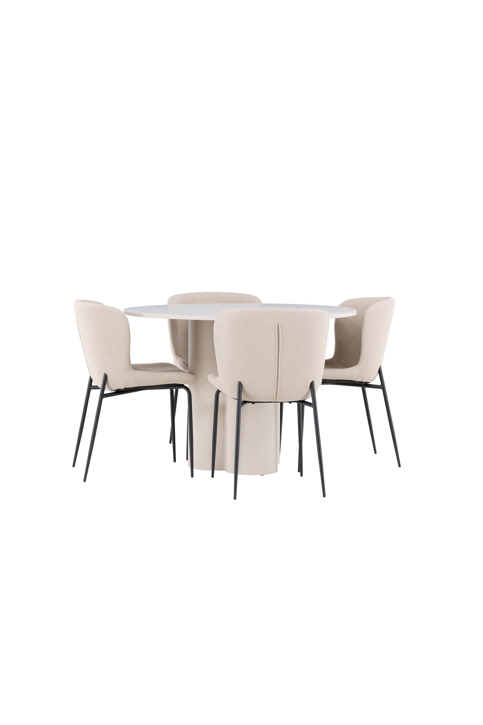 Olivia Matbord med Modesto Matstol-GR Dining Set-Venture Home-peaceofhome.se