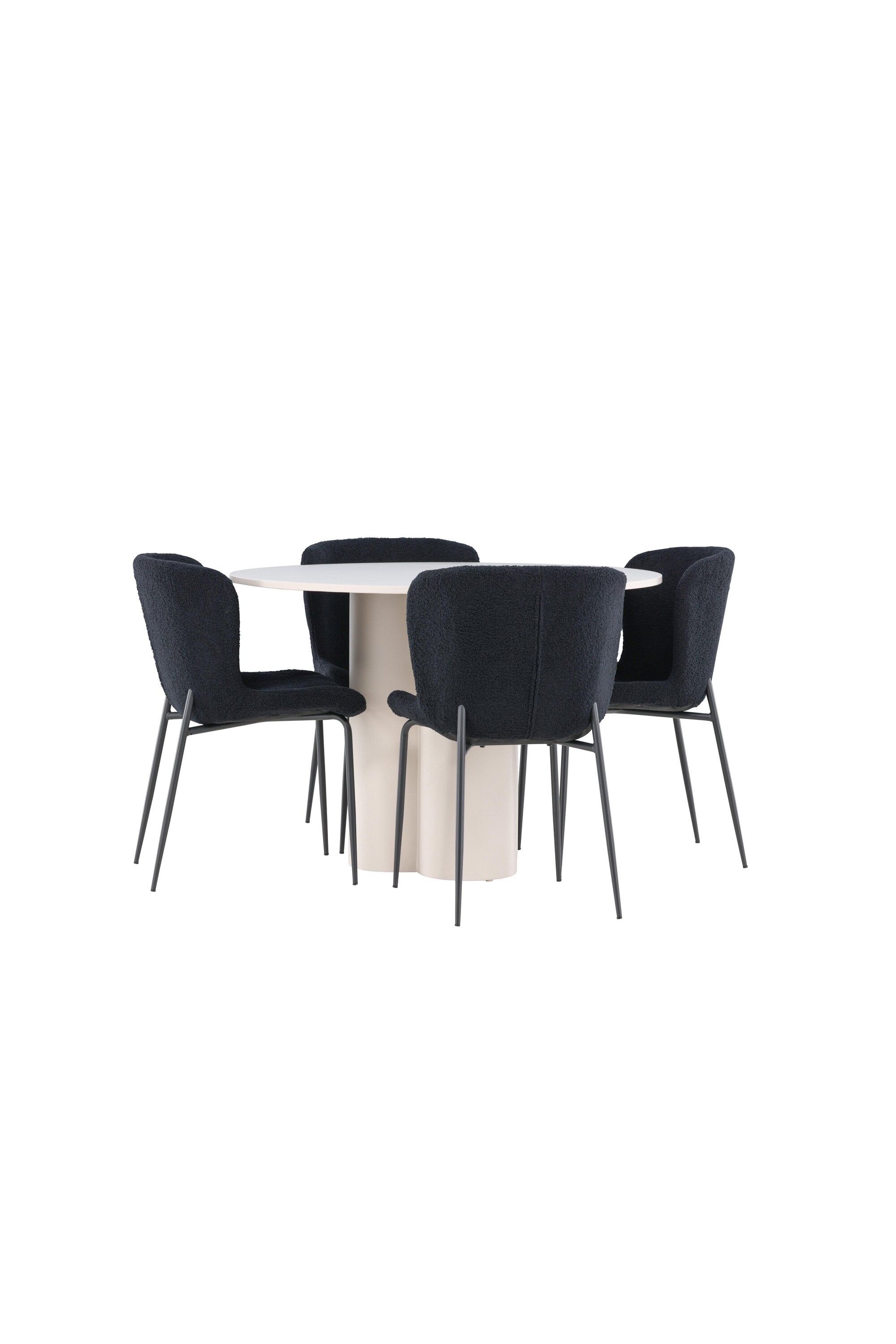 Olivia Matbord med Modesto Matstol-GR Dining Set-Venture Home-peaceofhome.se