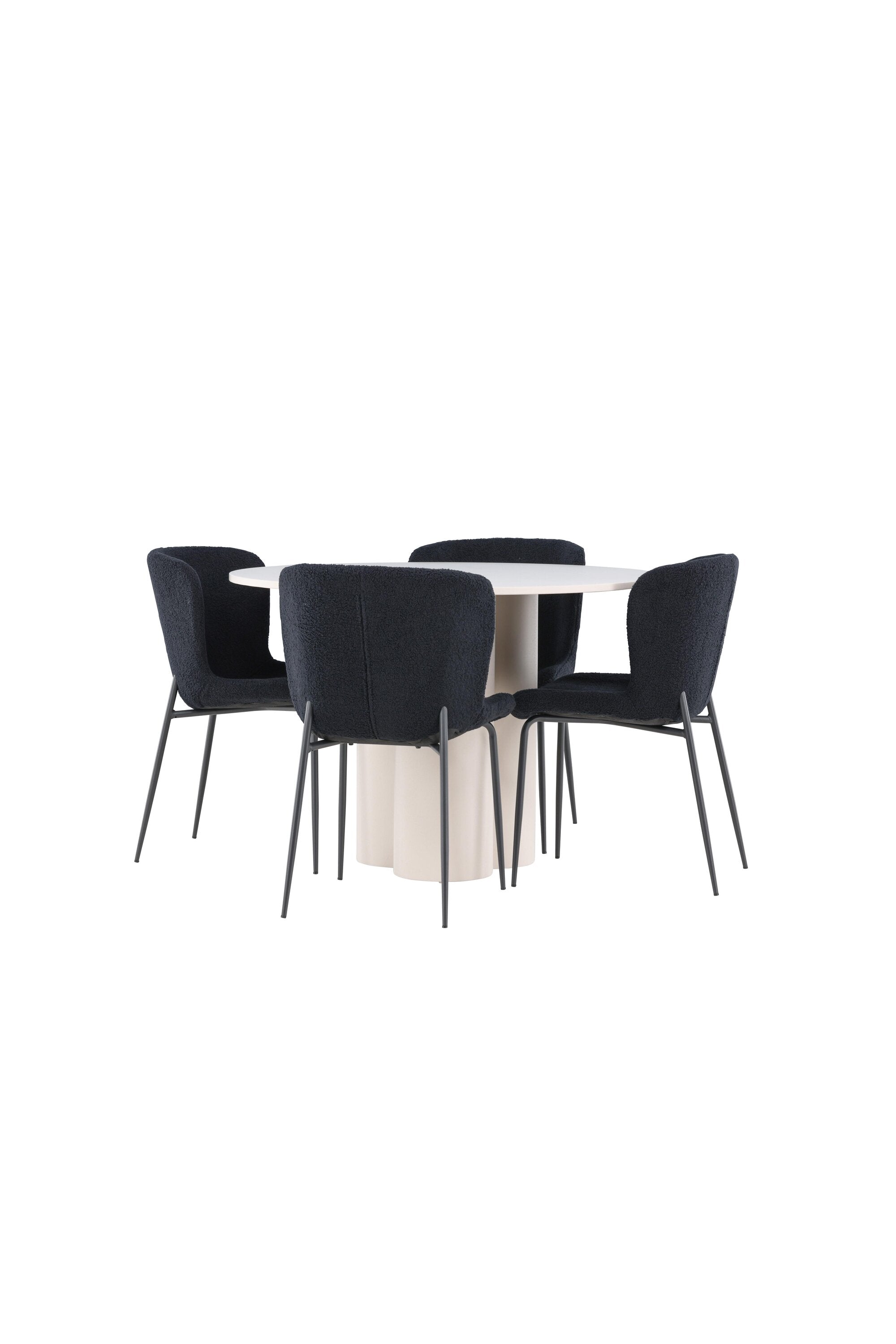 Olivia Matbord med Modesto Matstol-GR Dining Set-Venture Home-peaceofhome.se