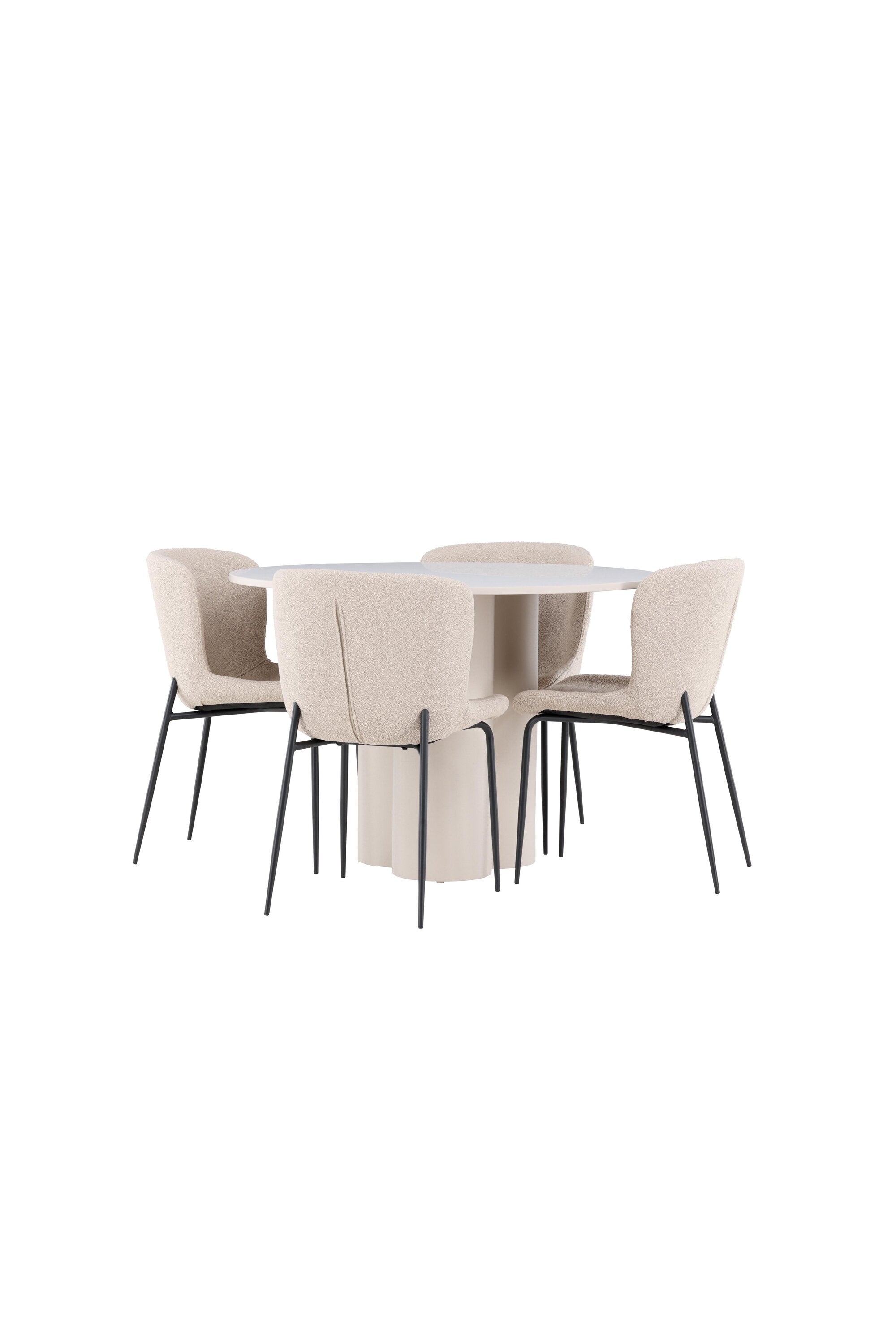 Olivia Matbord med Modesto Matstol-GR Dining Set-Venture Home-peaceofhome.se