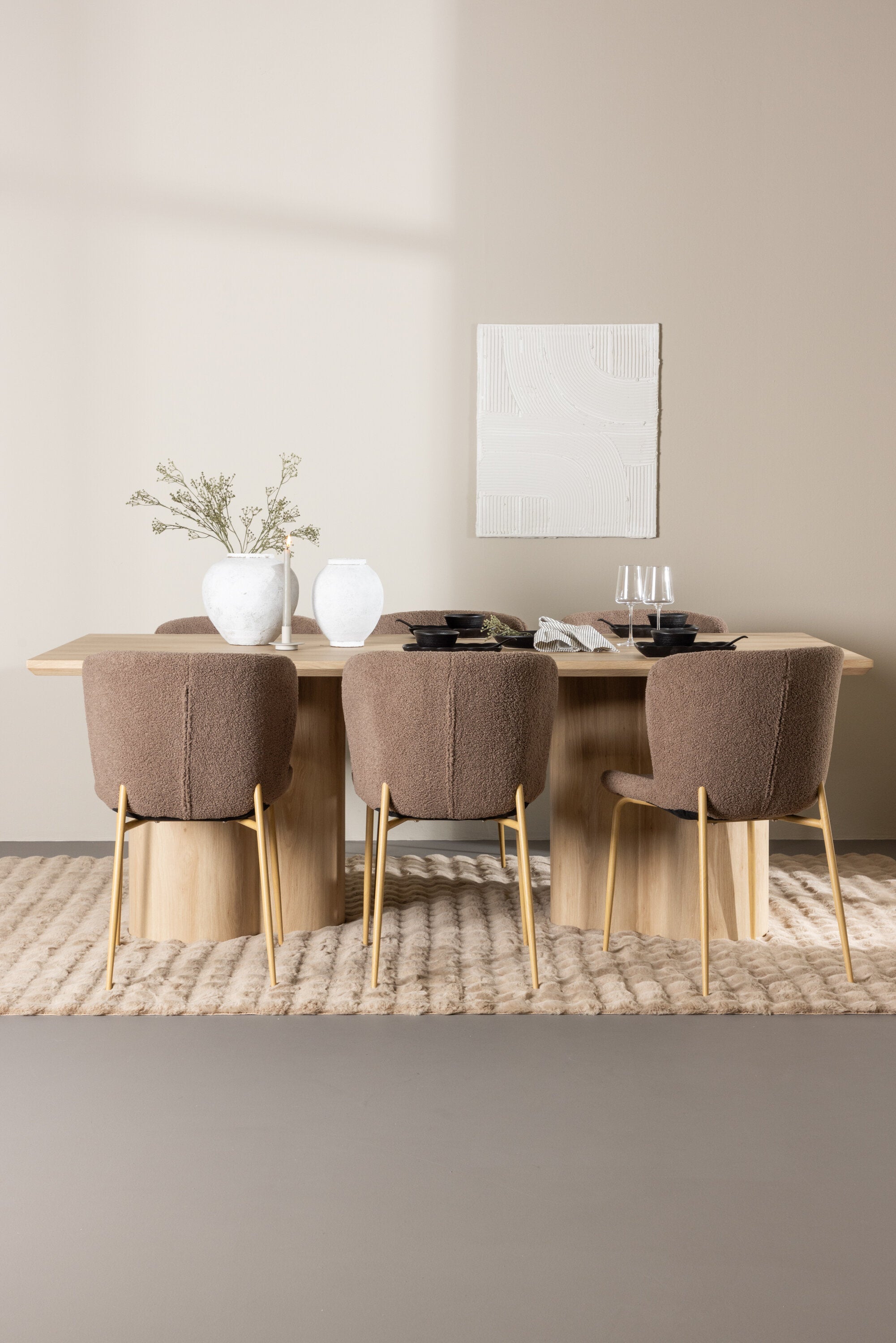 Olivia Matbord med Modesto Matstol-GR Dining Set-Venture Home-peaceofhome.se