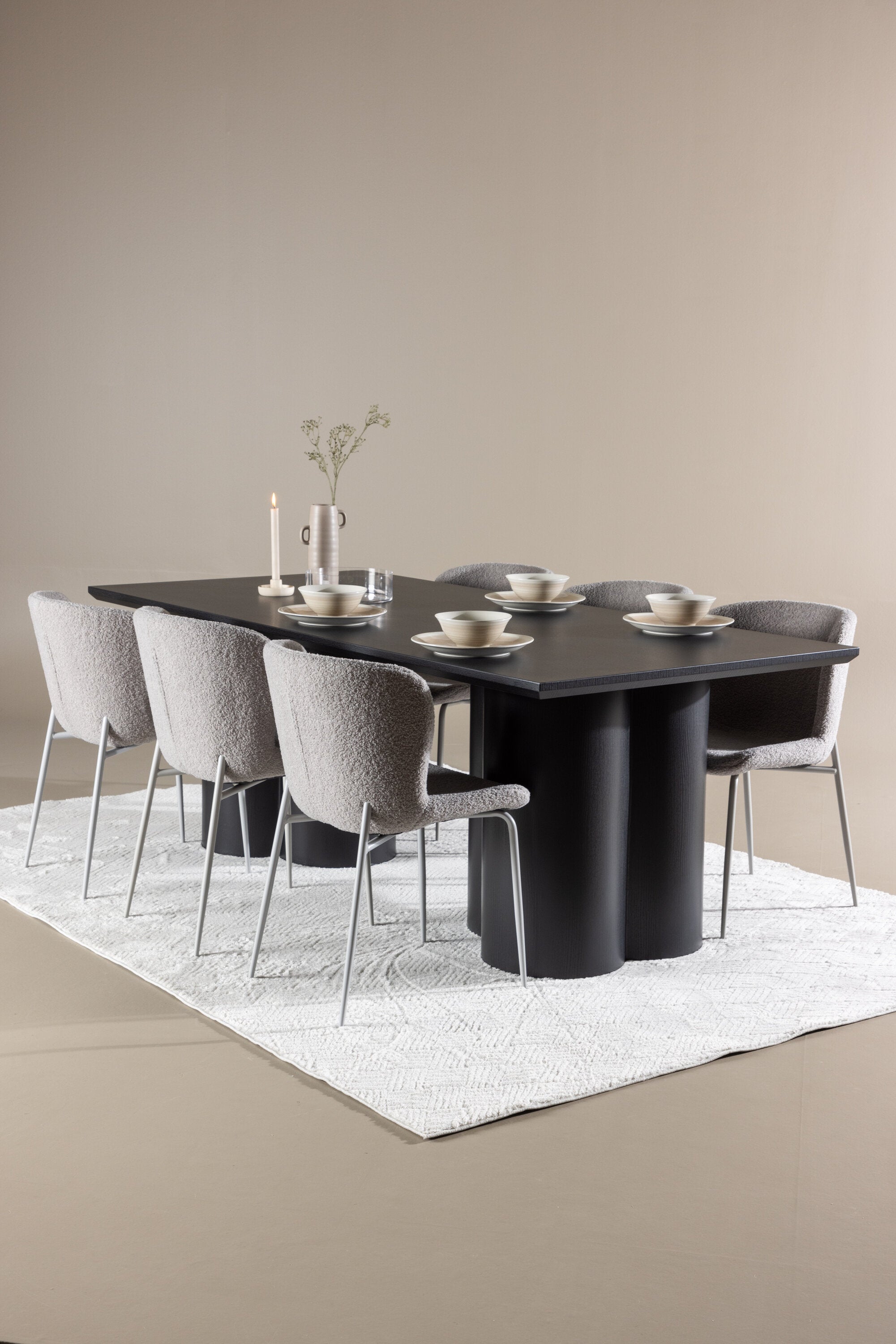 Olivia Matbord med Modesto Matstol-GR Dining Set-Venture Home-peaceofhome.se