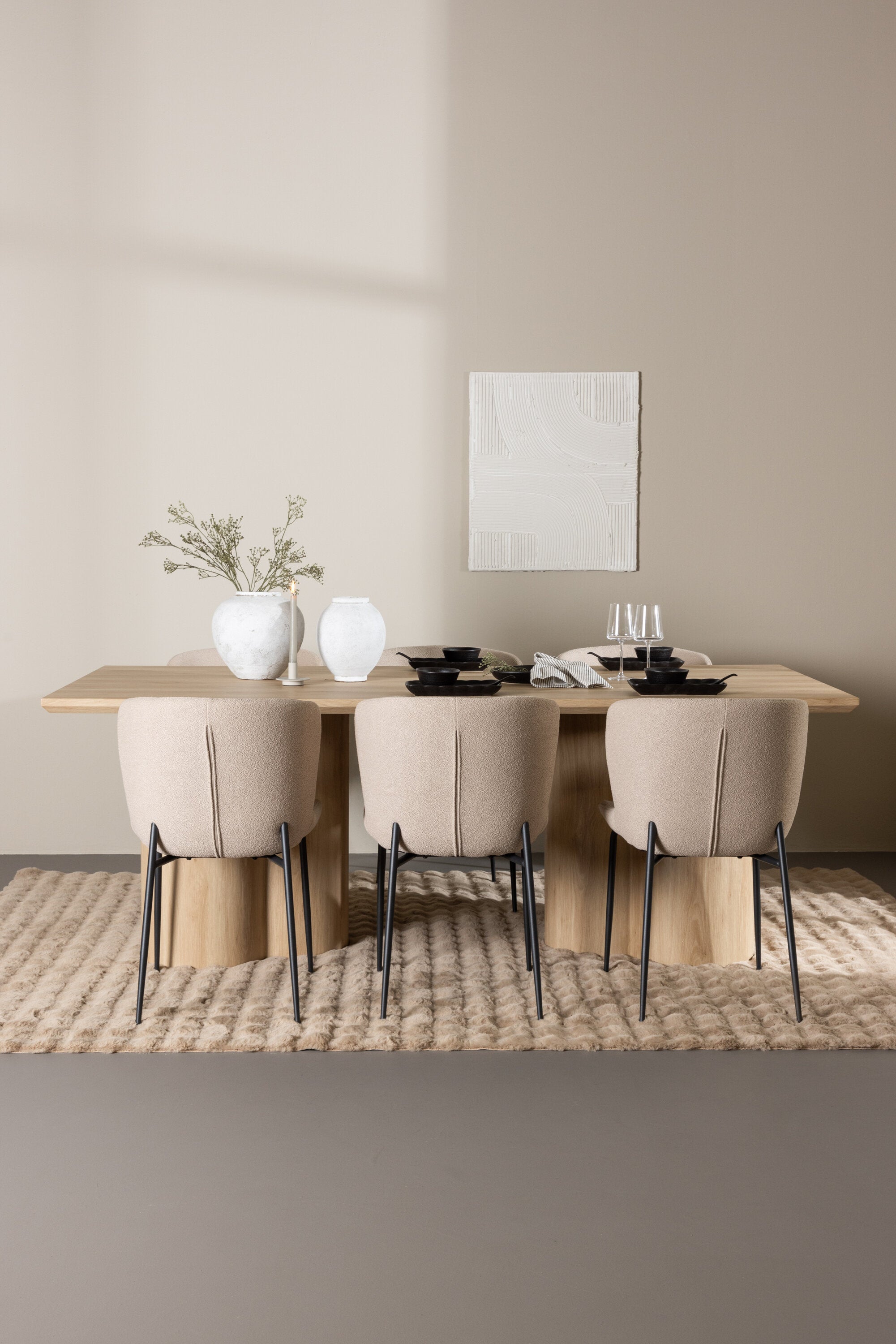 Olivia Matbord med Modesto Matstol-GR Dining Set-Venture Home-peaceofhome.se