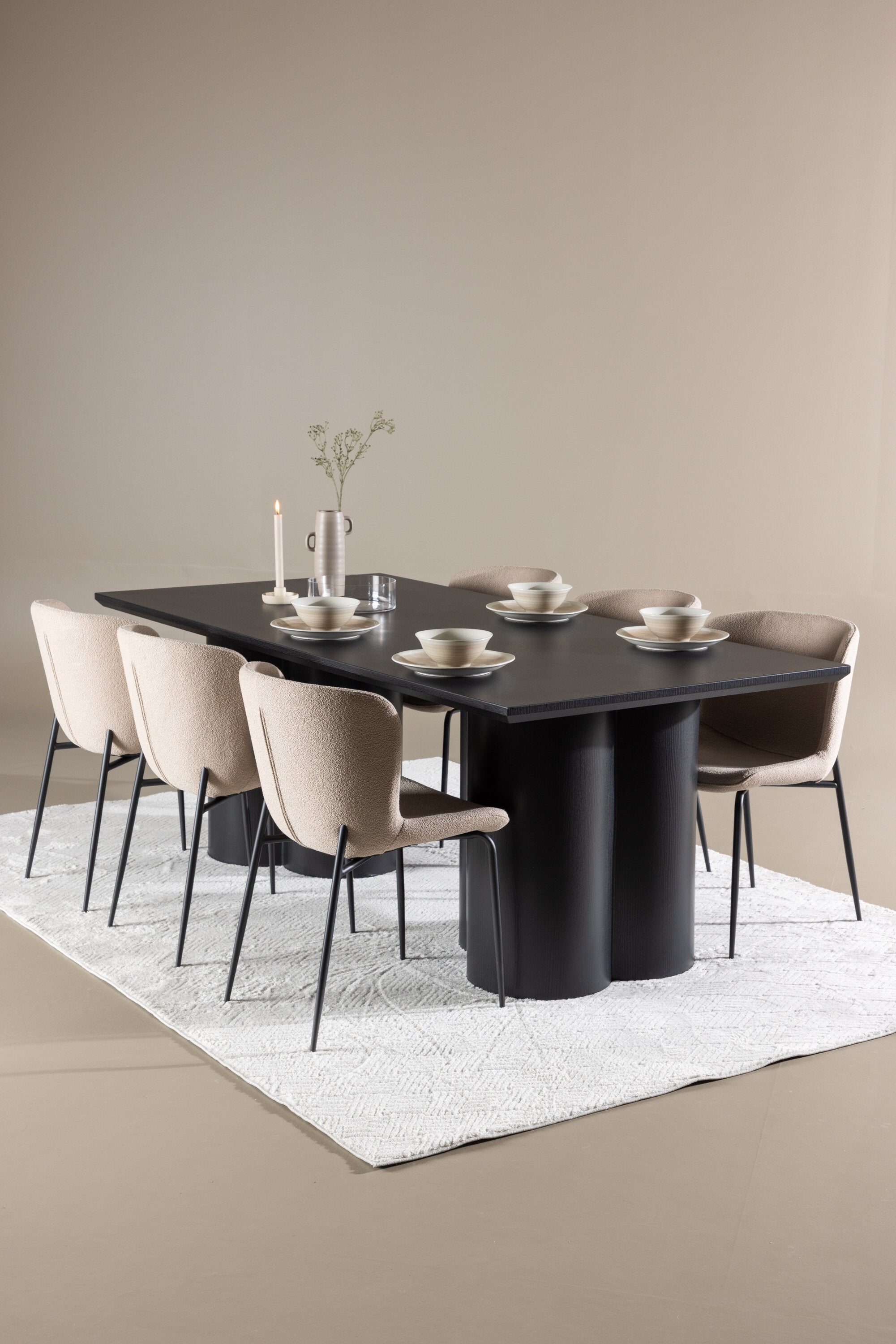 Olivia Matbord med Modesto Matstol-GR Dining Set-Venture Home-peaceofhome.se