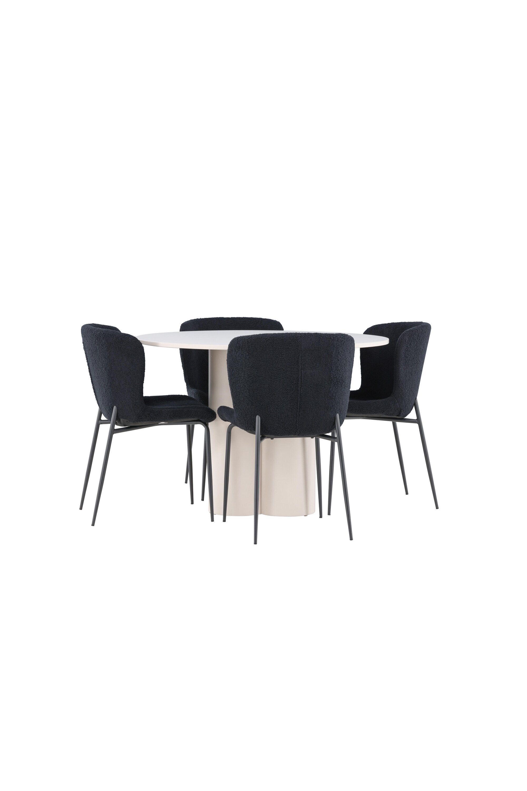 Olivia Matbord med Modesto Matstol-GR Dining Set-Venture Home-peaceofhome.se