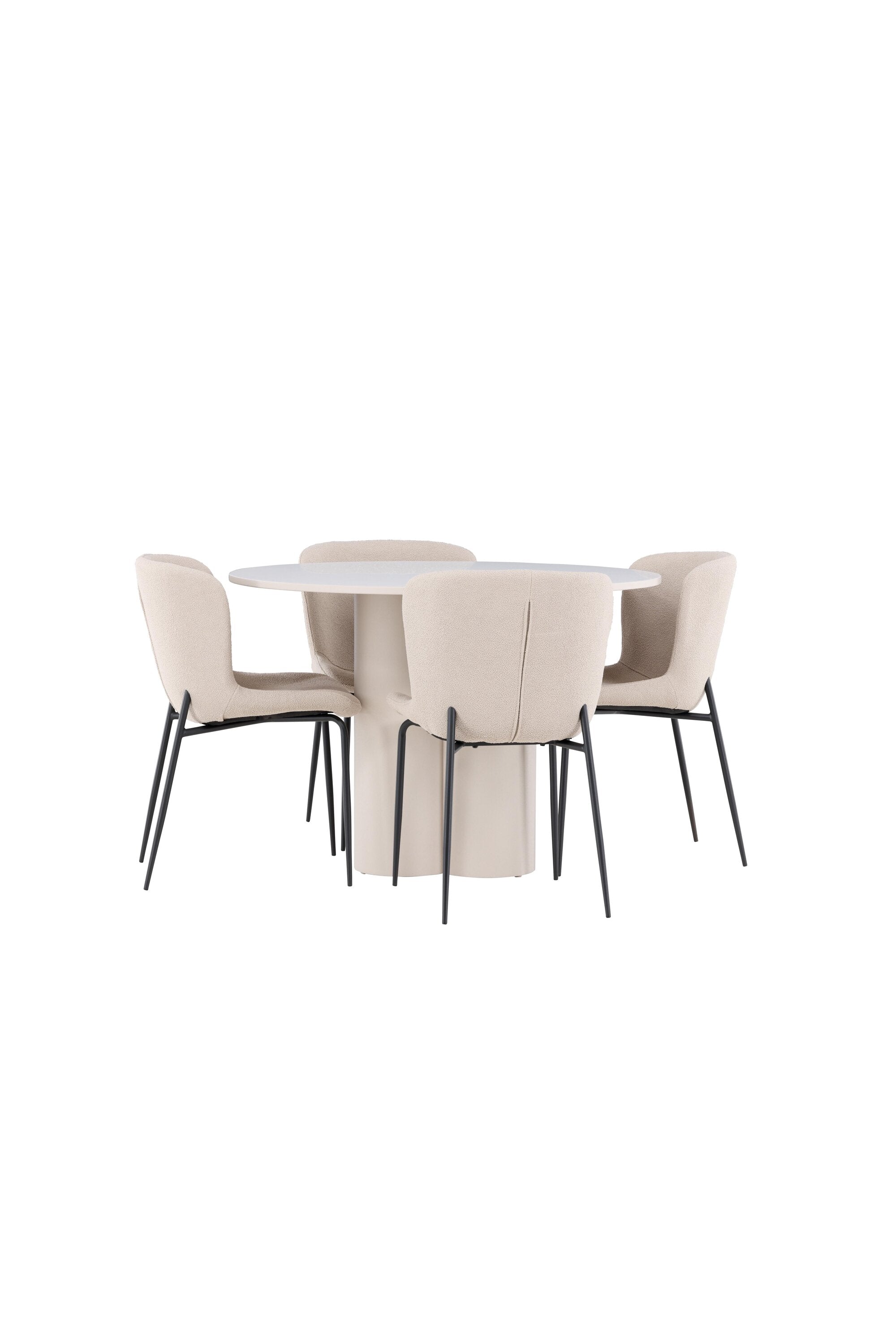 Olivia Matbord med Modesto Matstol-GR Dining Set-Venture Home-peaceofhome.se