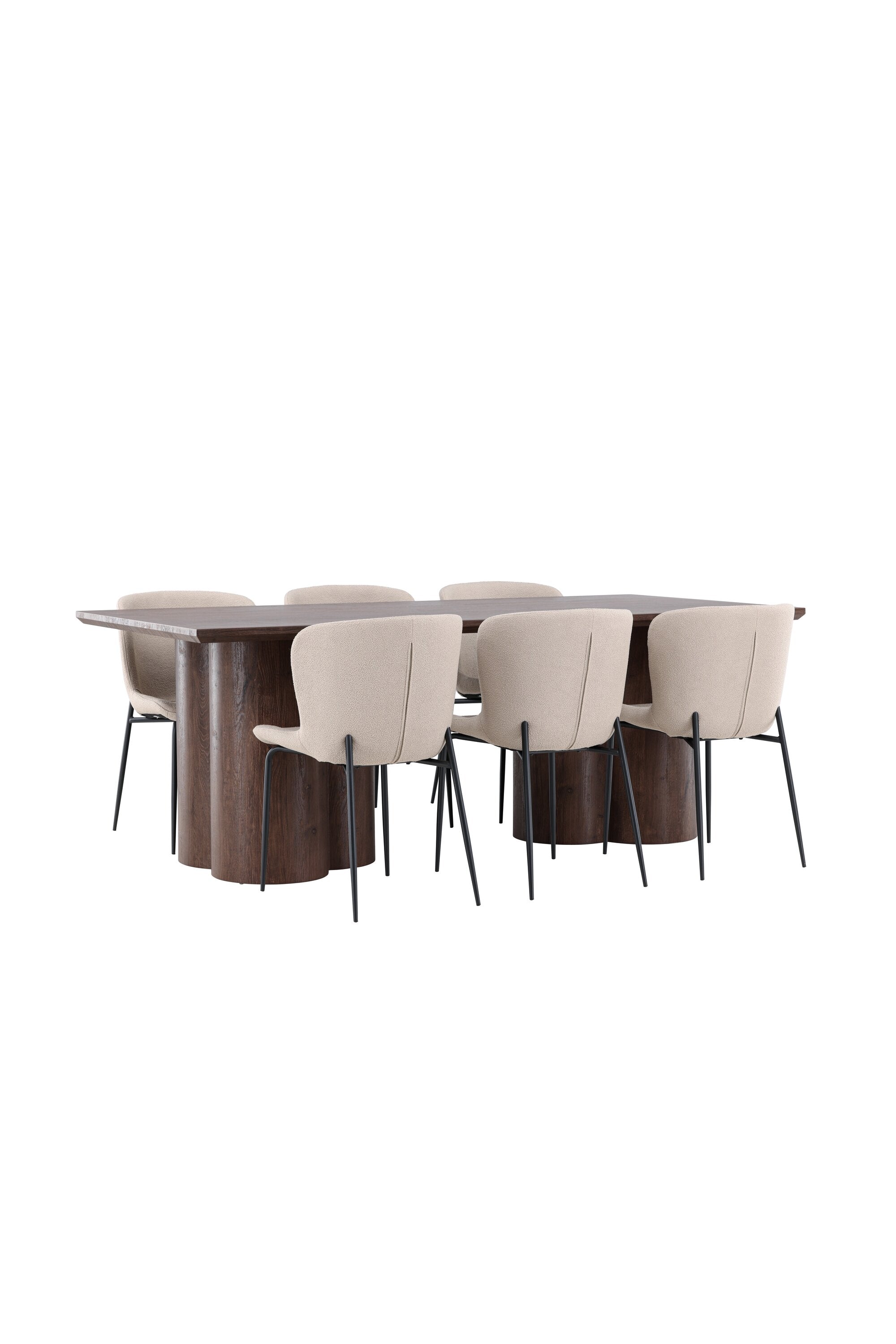 Olivia Matbord med Modesto Matstol-GR Dining Set-Venture Home-peaceofhome.se