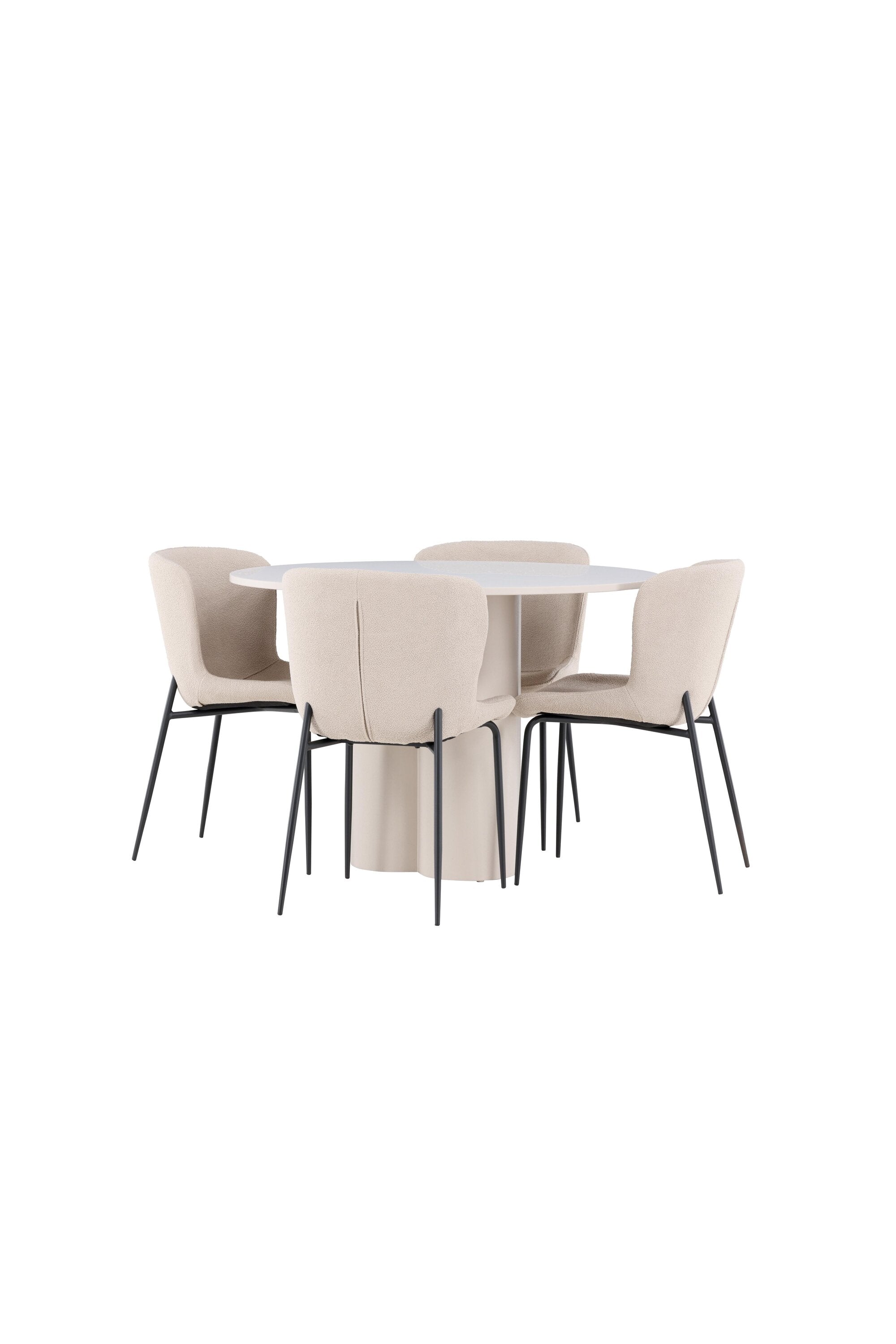 Olivia Matbord med Modesto Matstol-GR Dining Set-Venture Home-peaceofhome.se