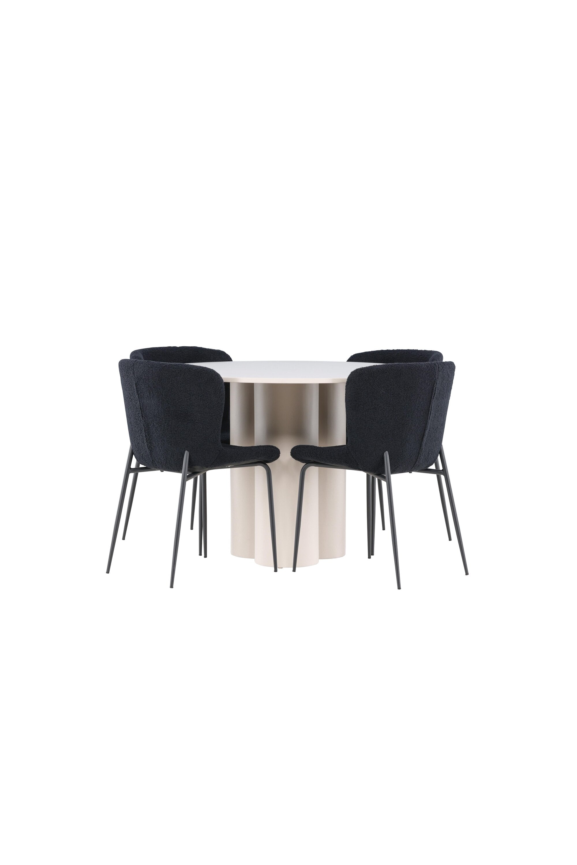 Olivia Matbord med Modesto Matstol-GR Dining Set-Venture Home-peaceofhome.se