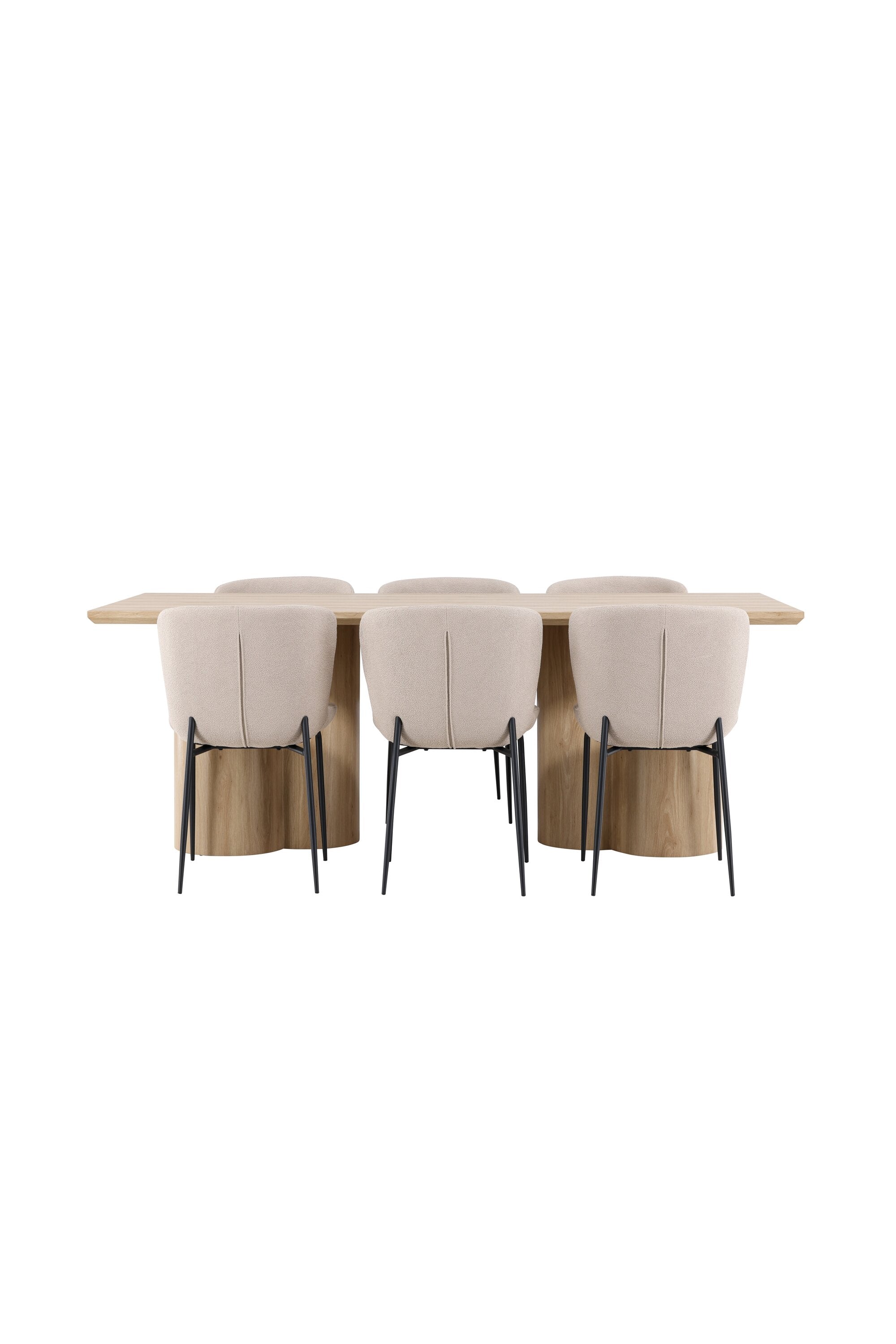 Olivia Matbord med Modesto Matstol-GR Dining Set-Venture Home-peaceofhome.se