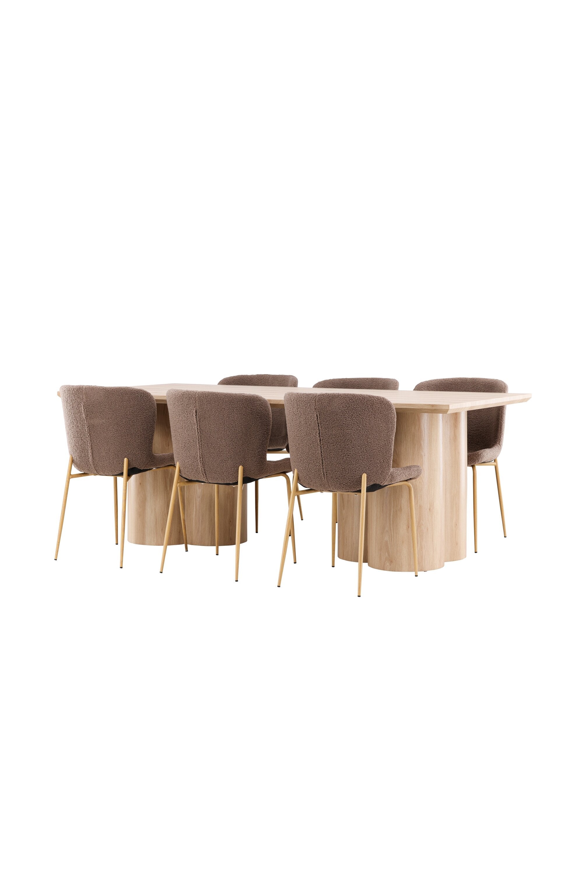 Olivia Matbord med Modesto Matstol-GR Dining Set-Venture Home-peaceofhome.se