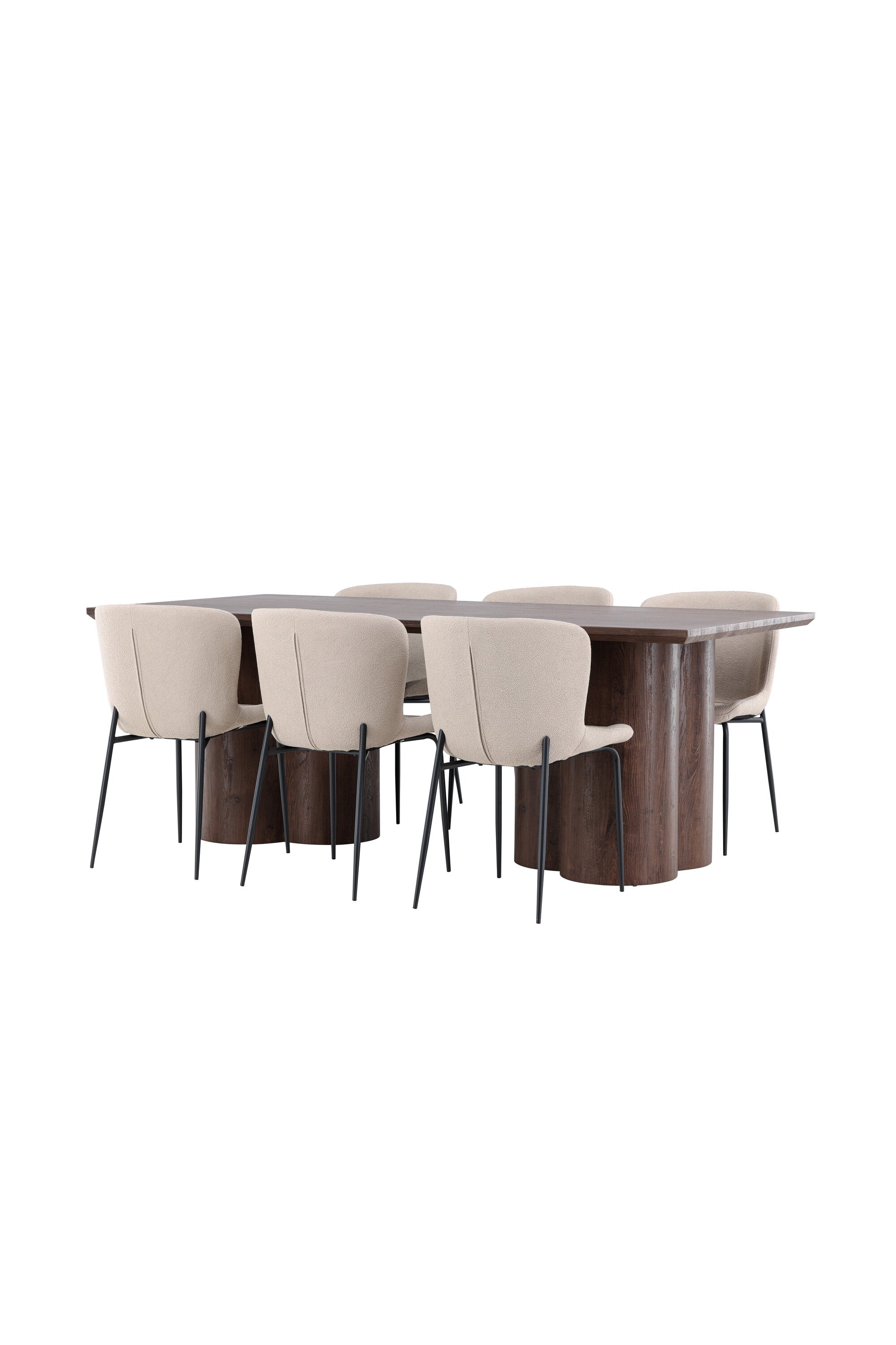 Olivia Matbord med Modesto Matstol-GR Dining Set-Venture Home-peaceofhome.se