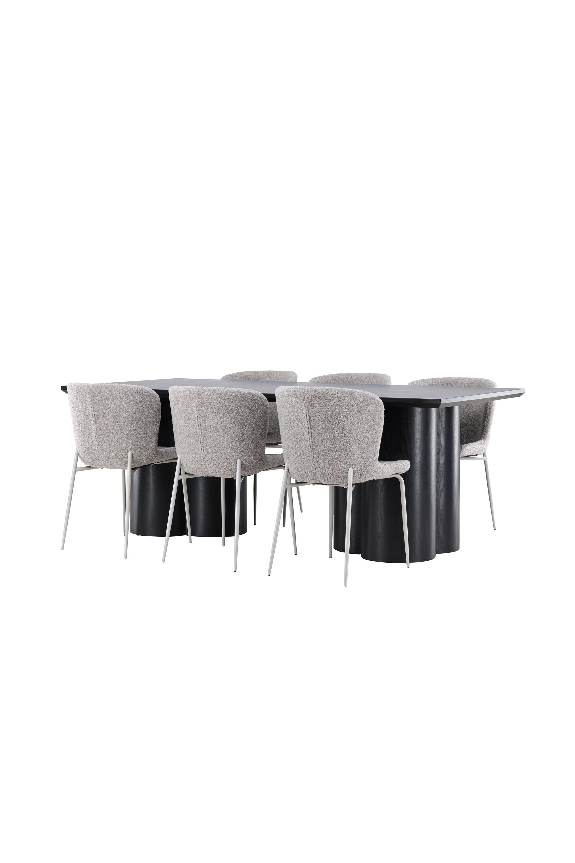 Olivia Matbord med Modesto Matstol-GR Dining Set-Venture Home-peaceofhome.se