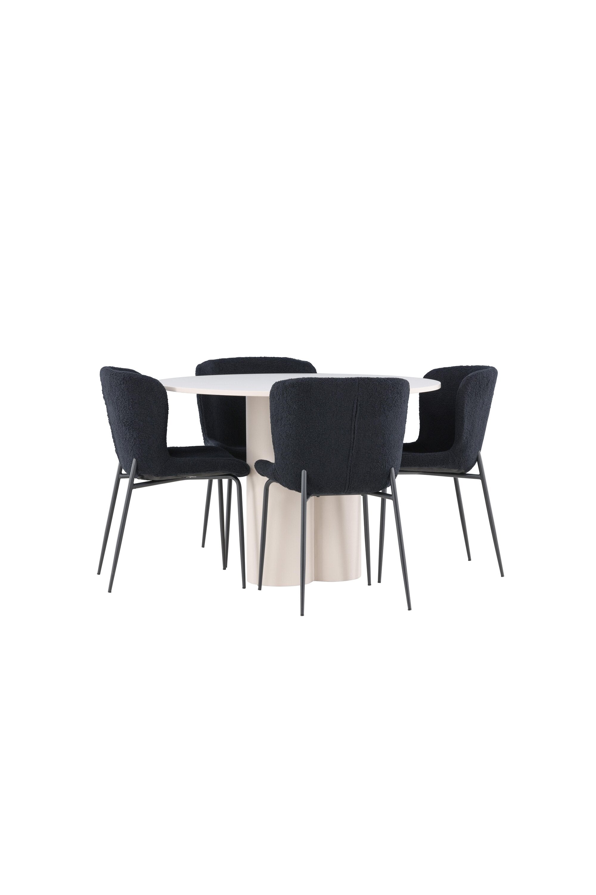 Olivia Matbord med Modesto Matstol-GR Dining Set-Venture Home-peaceofhome.se