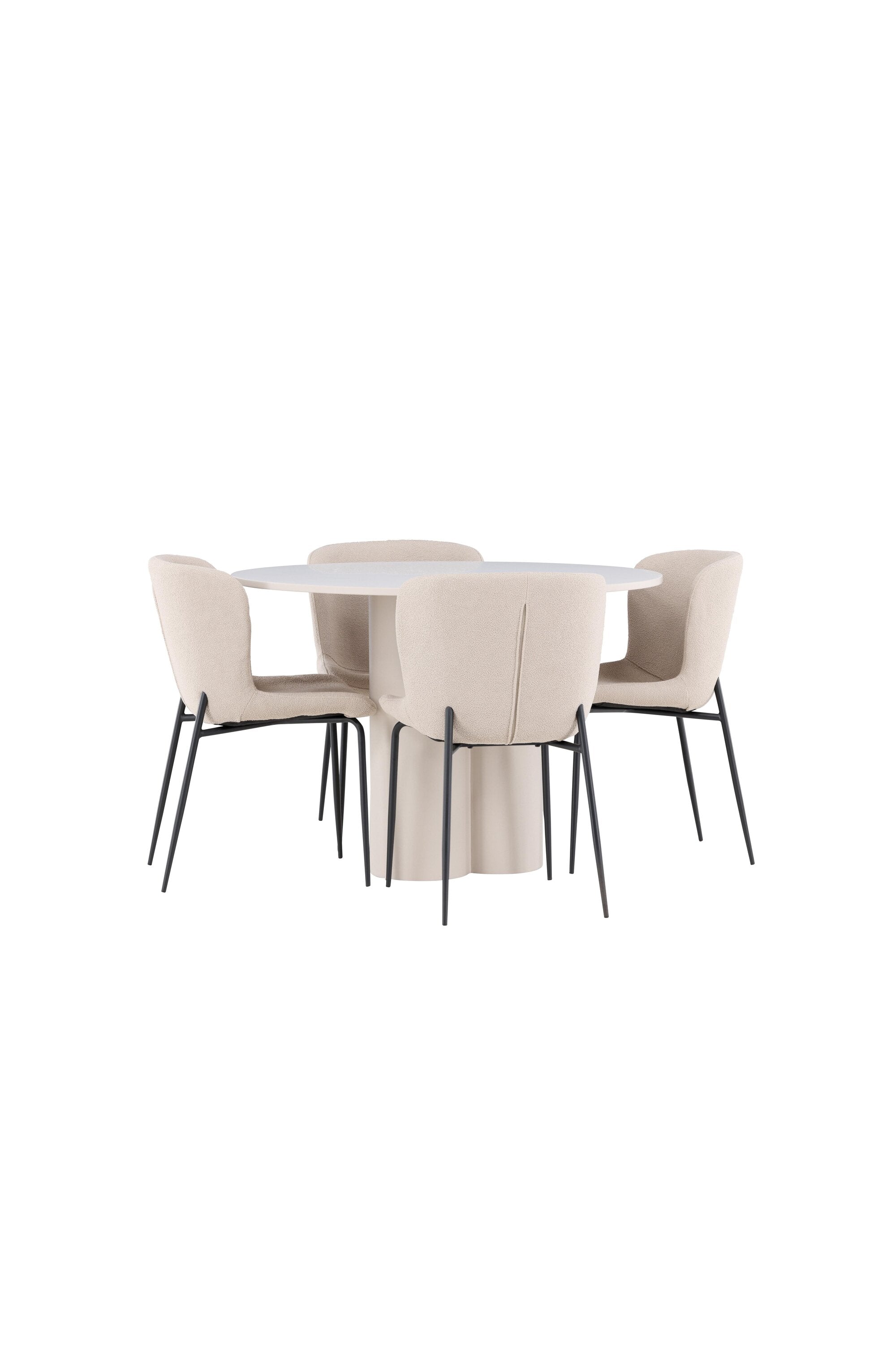 Olivia Matbord med Modesto Matstol-GR Dining Set-Venture Home-peaceofhome.se