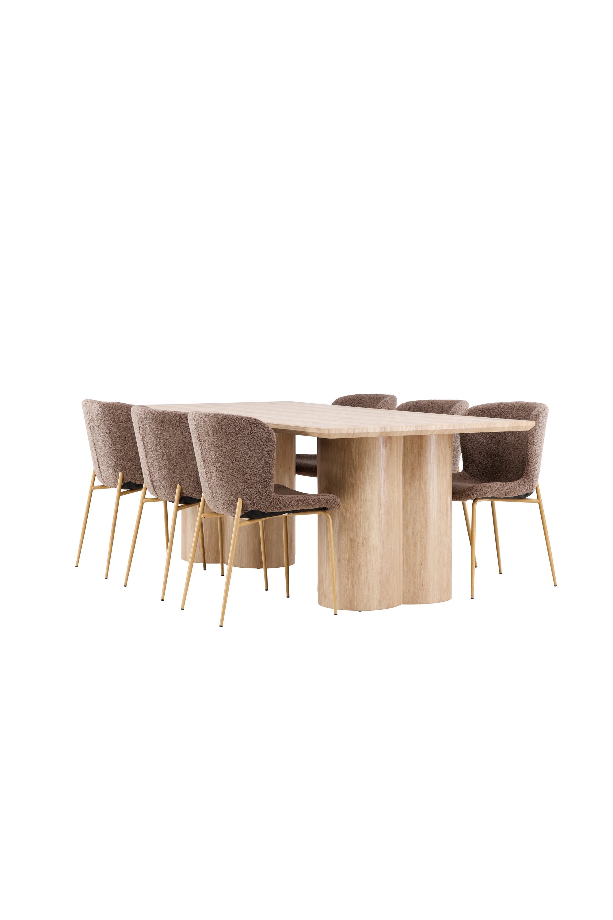 Olivia Matbord med Modesto Matstol-GR Dining Set-Venture Home-peaceofhome.se