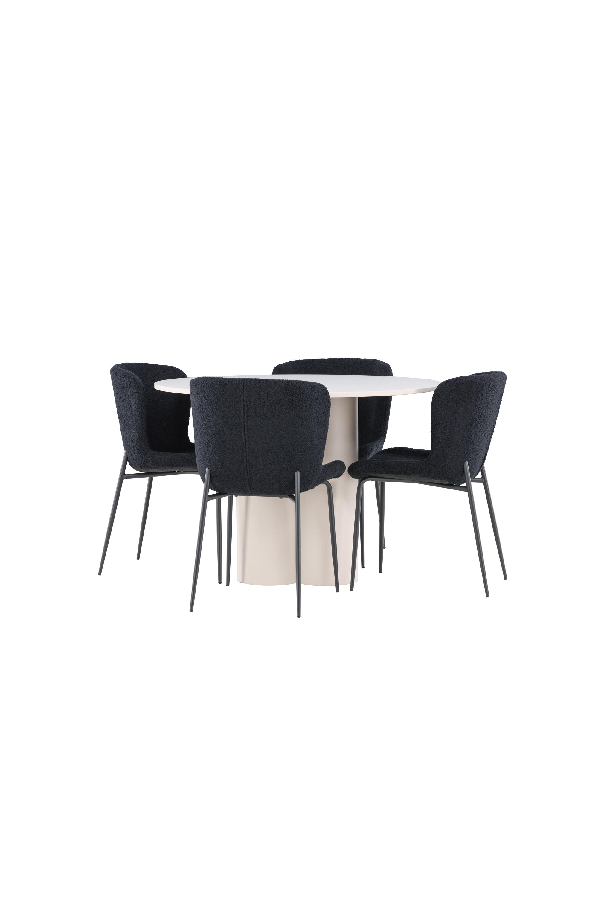 Olivia Matbord med Modesto Matstol-GR Dining Set-Venture Home-peaceofhome.se