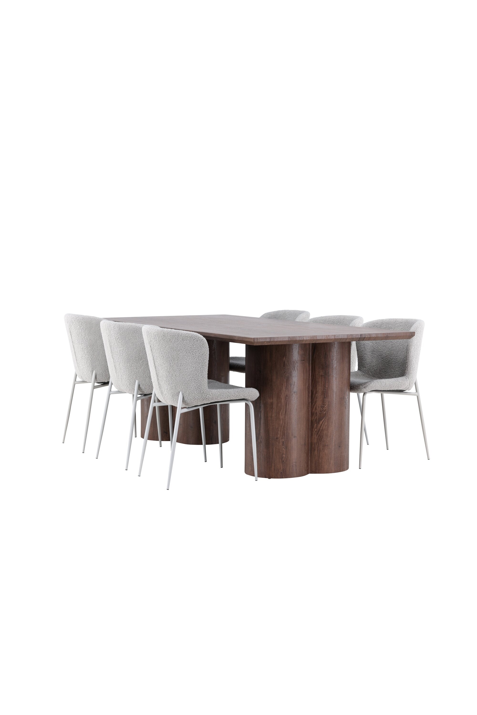 Olivia Matbord med Modesto Matstol-GR Dining Set-Venture Home-peaceofhome.se