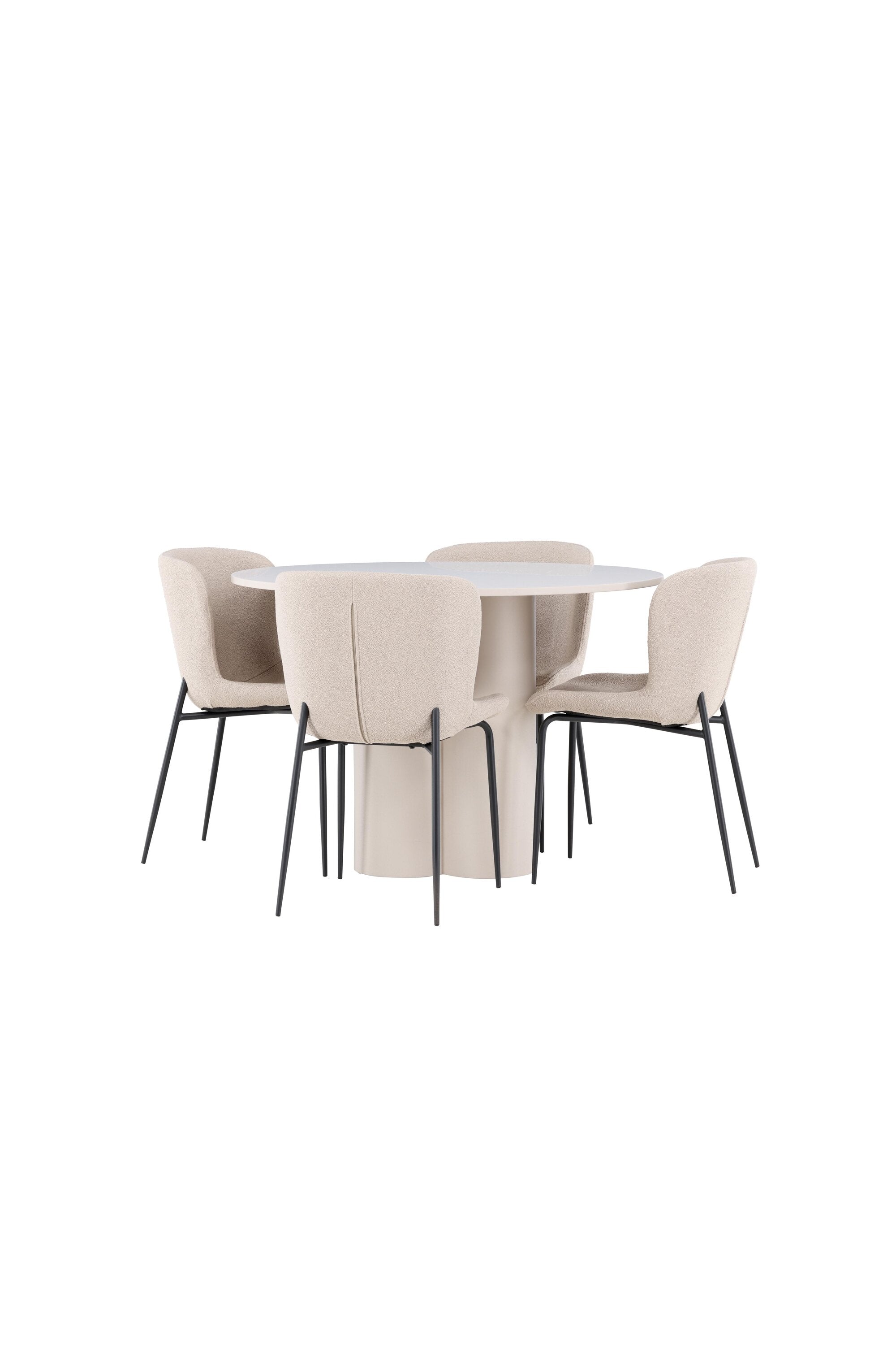 Olivia Matbord med Modesto Matstol-GR Dining Set-Venture Home-peaceofhome.se