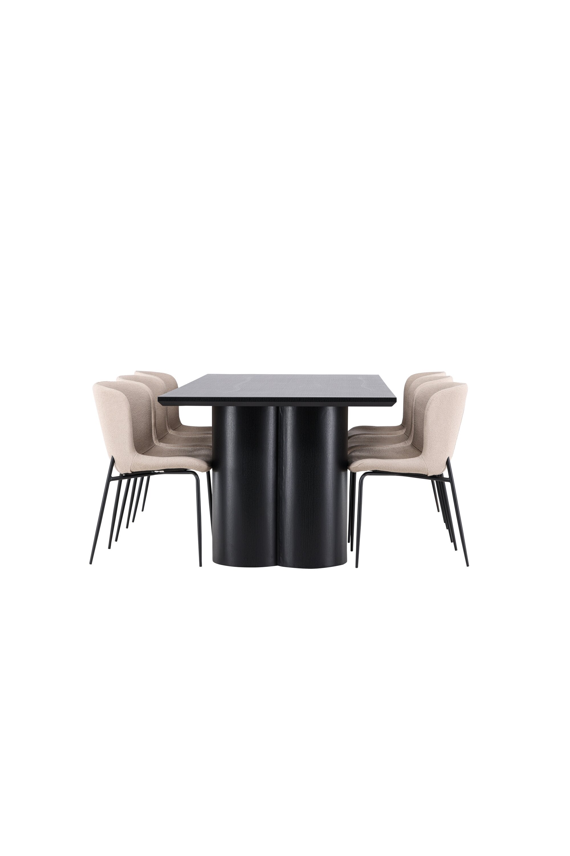 Olivia Matbord med Modesto Matstol-GR Dining Set-Venture Home-peaceofhome.se