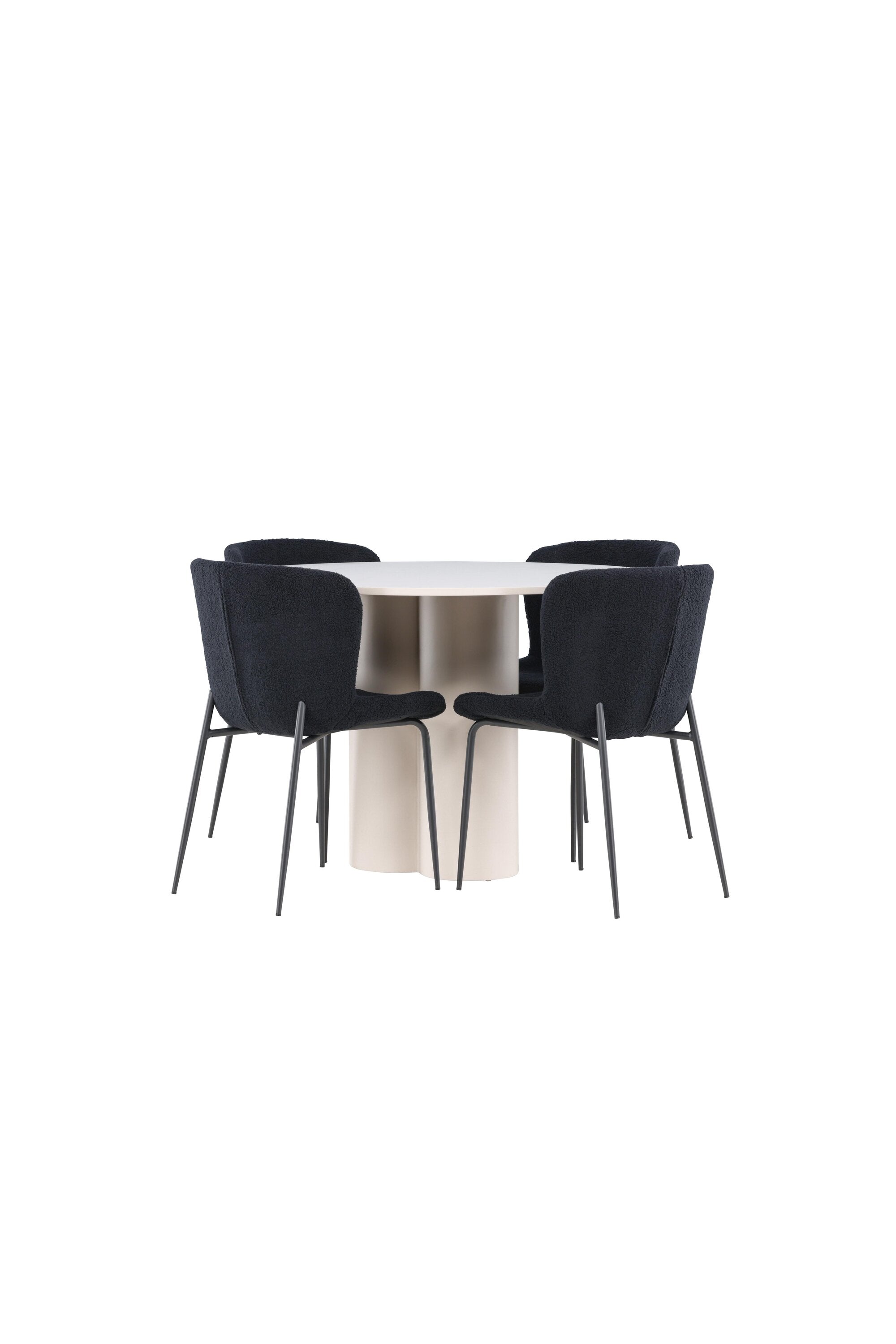 Olivia Matbord med Modesto Matstol-GR Dining Set-Venture Home-peaceofhome.se