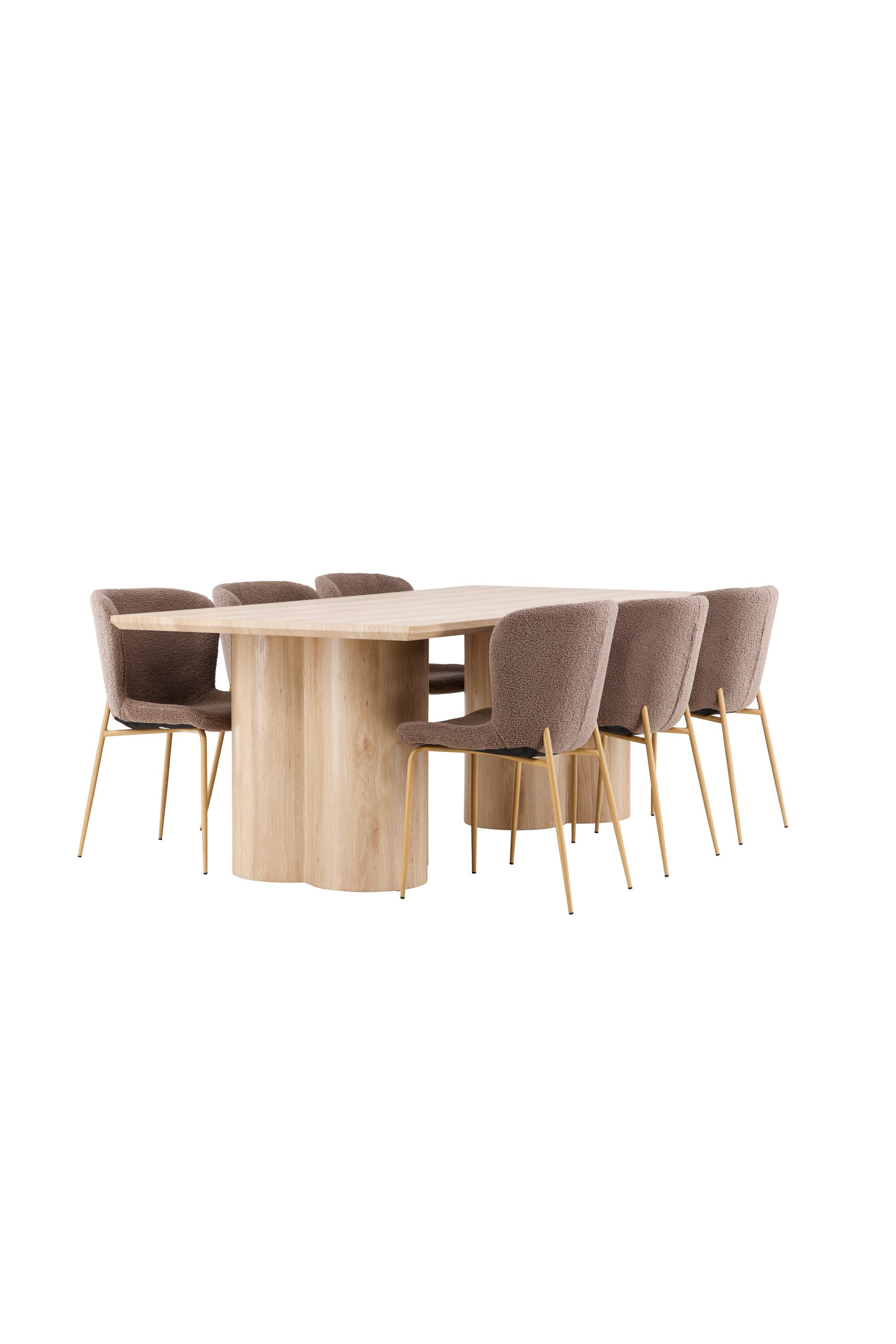 Olivia Matbord med Modesto Matstol-GR Dining Set-Venture Home-peaceofhome.se