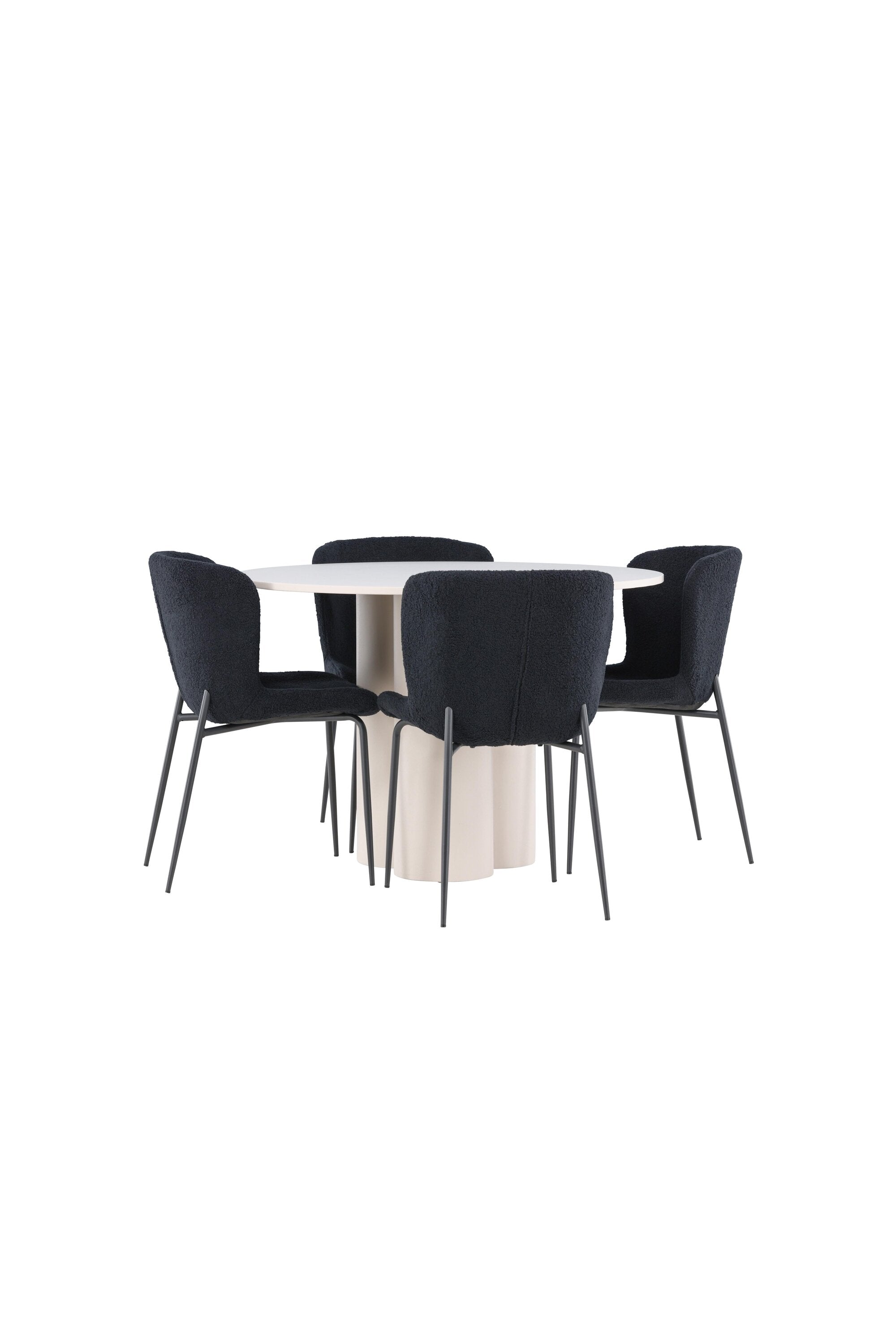 Olivia Matbord med Modesto Matstol-GR Dining Set-Venture Home-peaceofhome.se