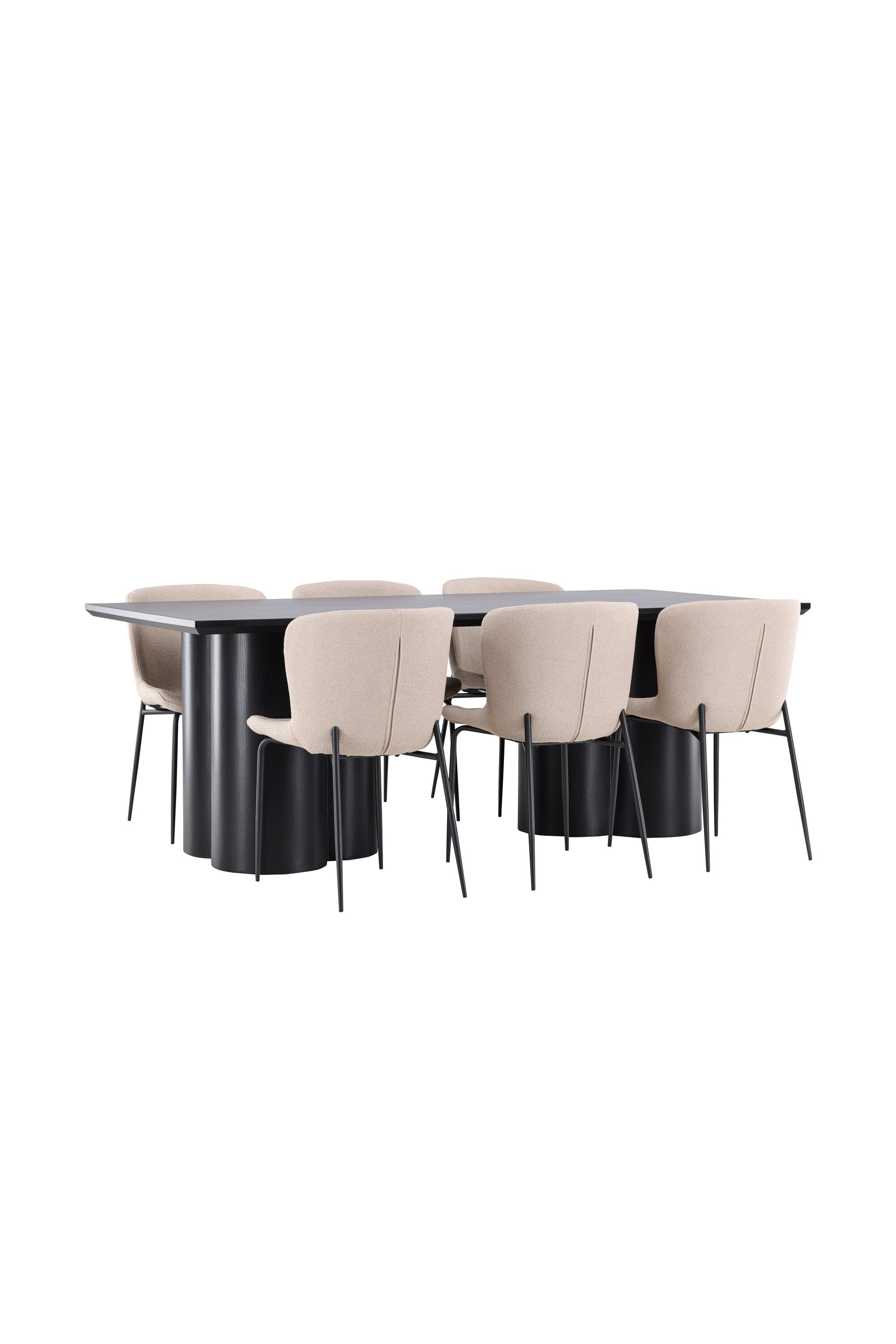 Olivia Matbord med Modesto Matstol-GR Dining Set-Venture Home-peaceofhome.se