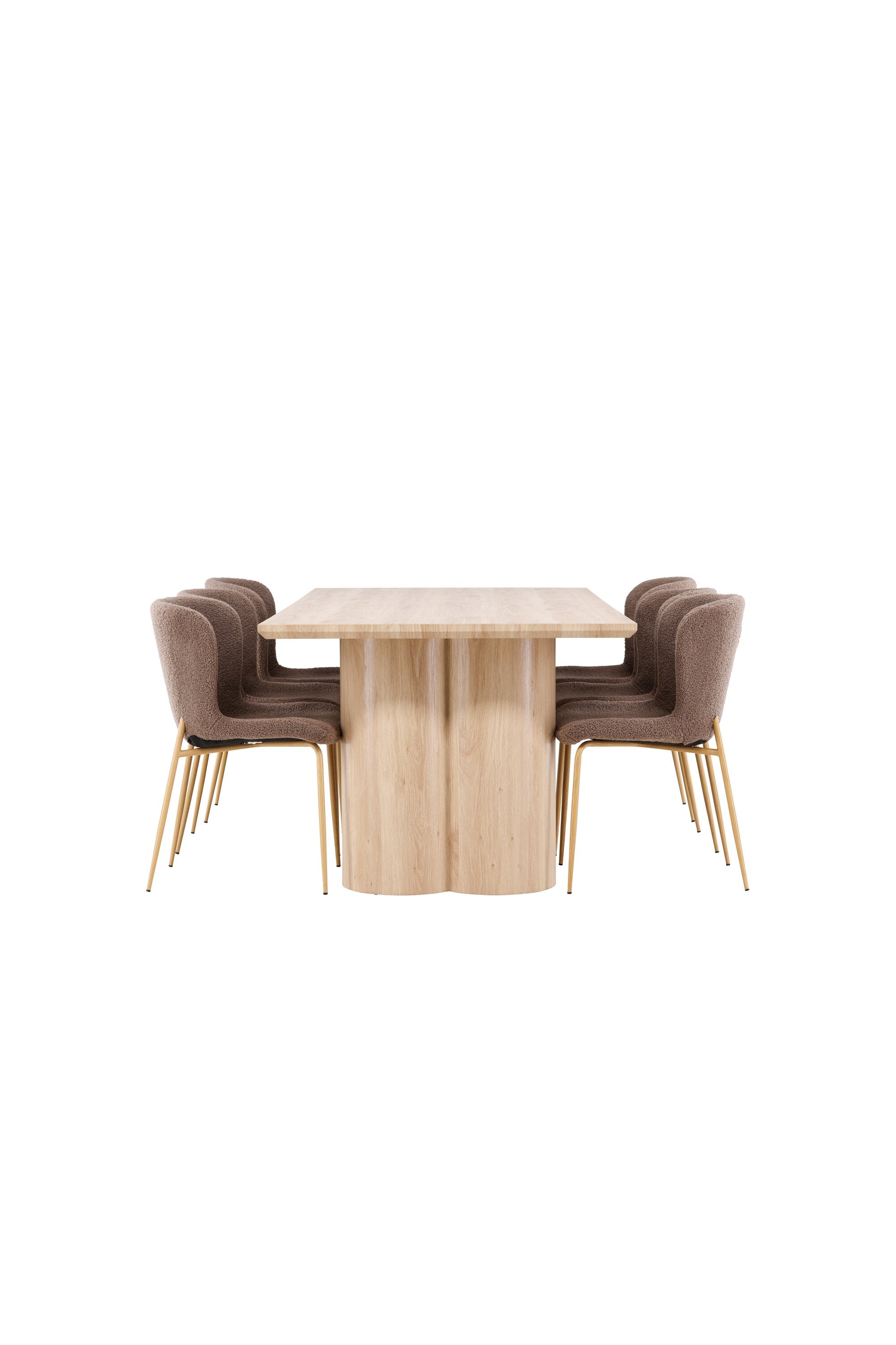 Olivia Matbord med Modesto Matstol-GR Dining Set-Venture Home-peaceofhome.se