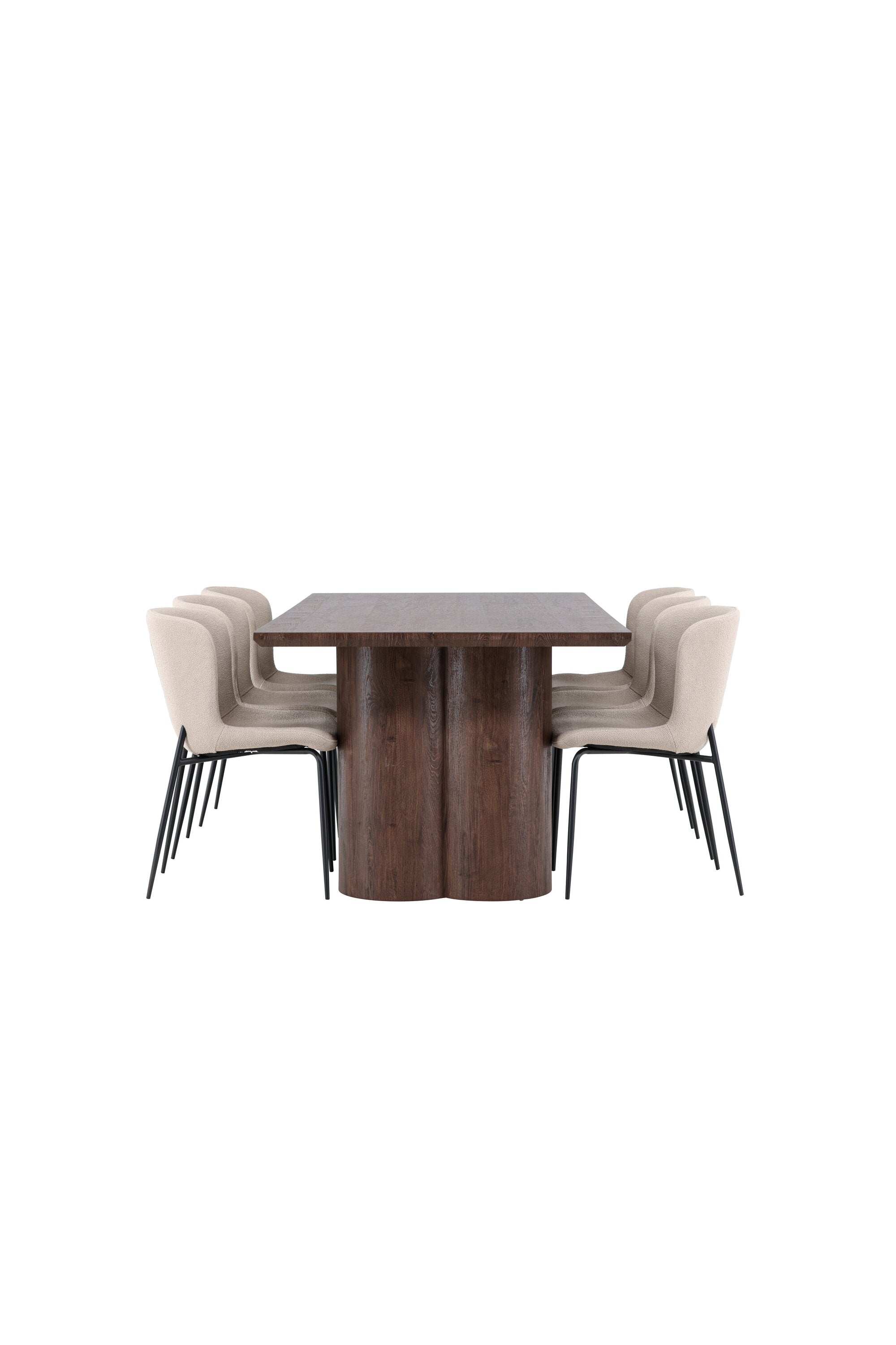 Olivia Matbord med Modesto Matstol-GR Dining Set-Venture Home-peaceofhome.se