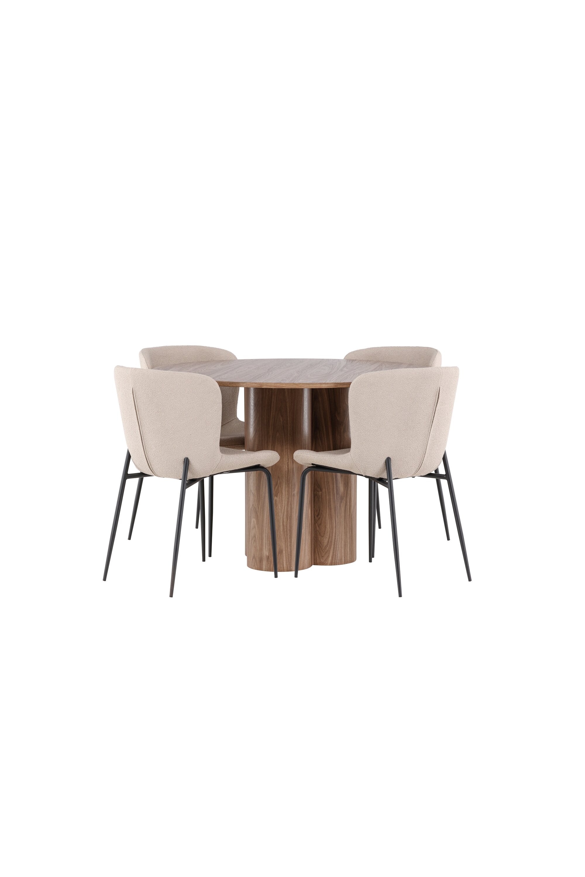 Olivia Matbord med Modesto Matstol-GR Dining Set-Venture Home-peaceofhome.se