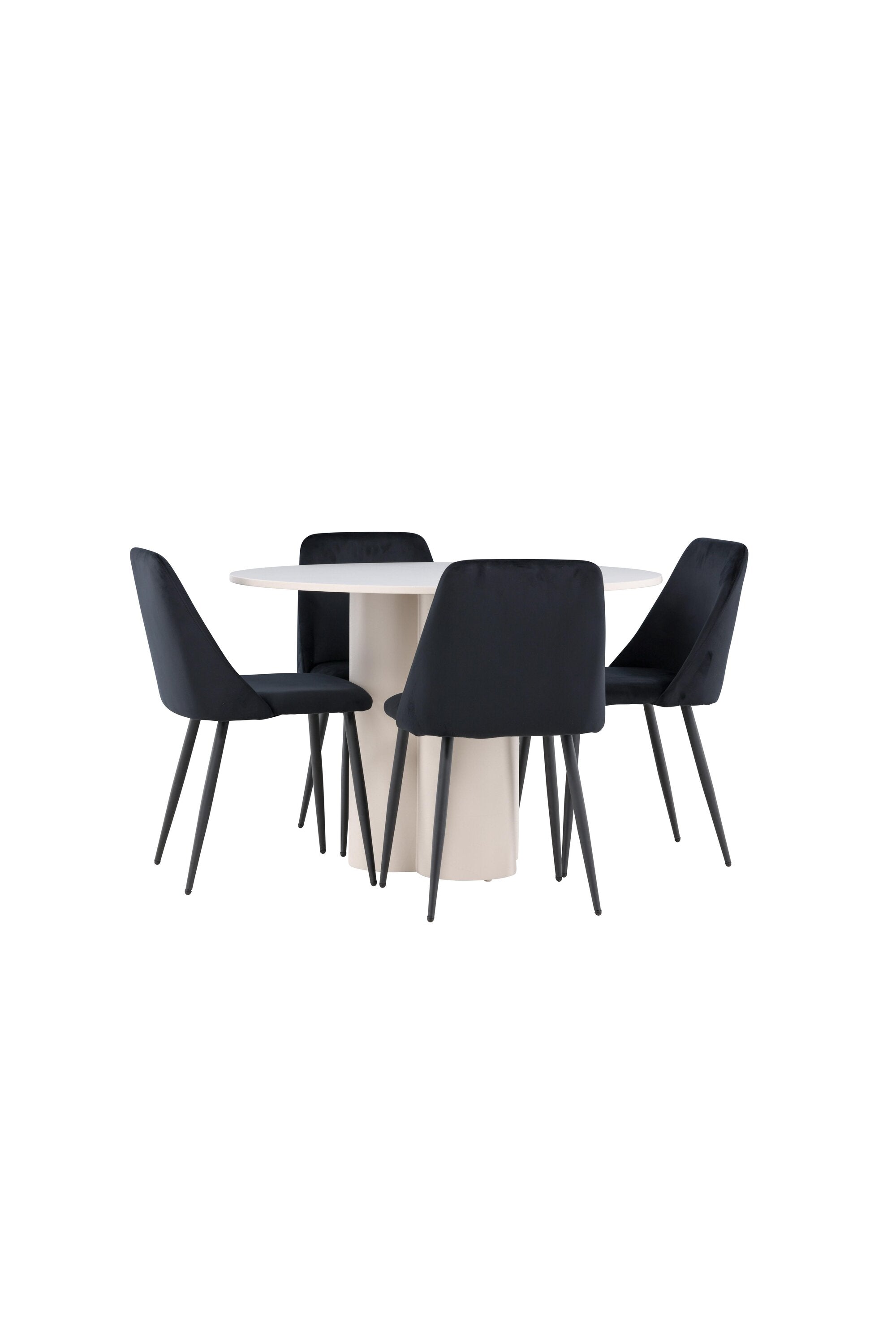 Olivia Matbord med Night Matstol-GR Dining Set-Venture Home-peaceofhome.se