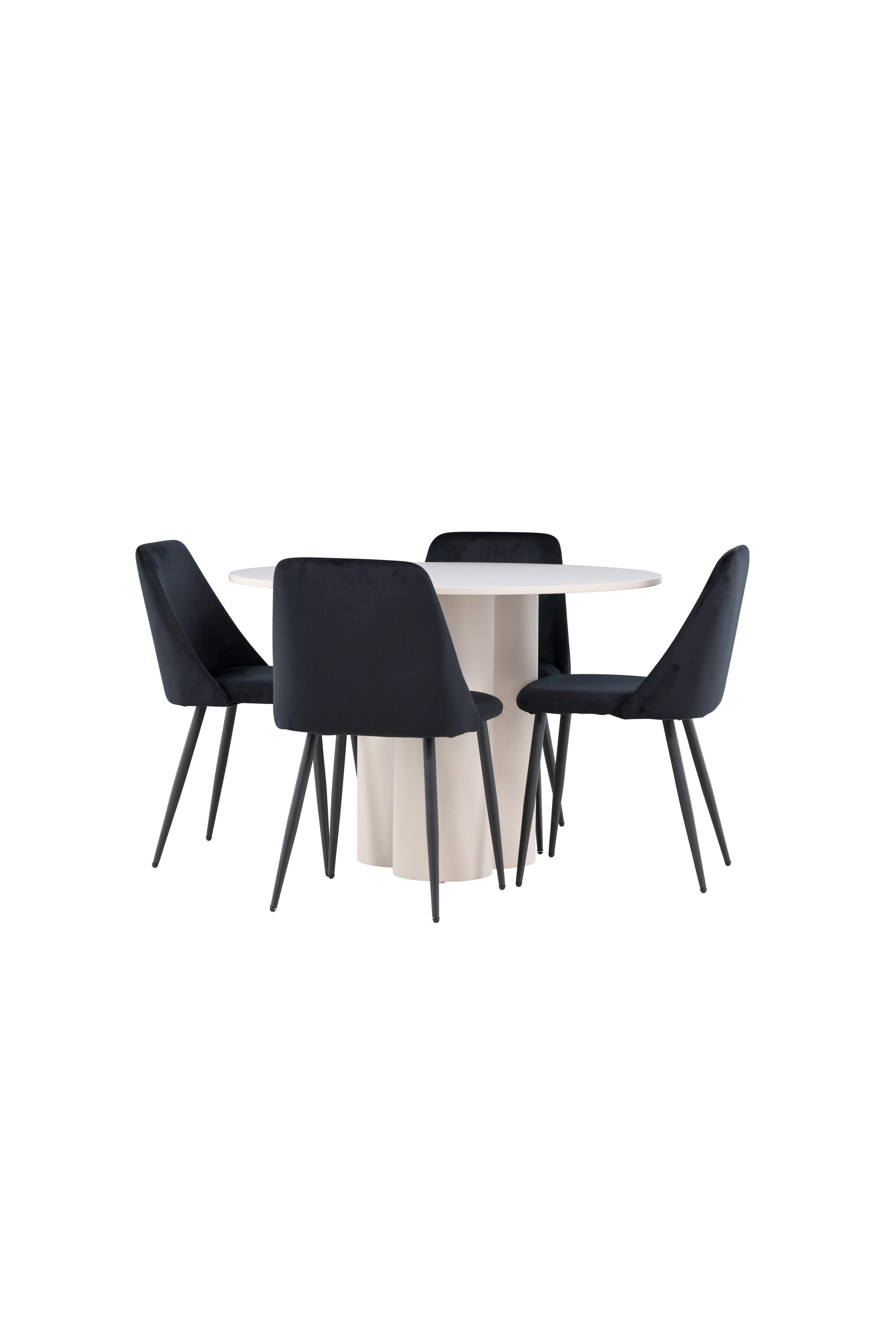 Olivia Matbord med Night Matstol-GR Dining Set-Venture Home-peaceofhome.se