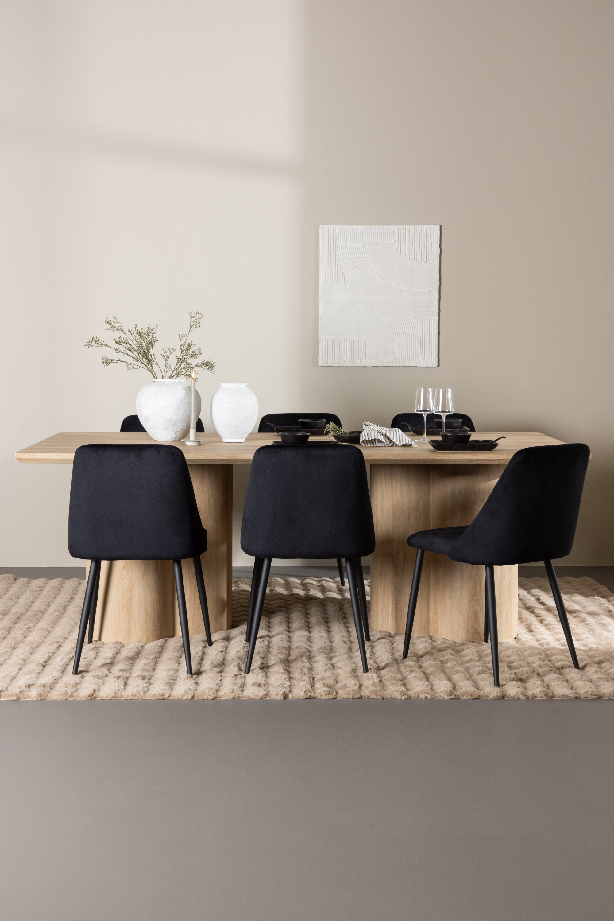 Olivia Matbord med Night Matstol-GR Dining Set-Venture Home-peaceofhome.se