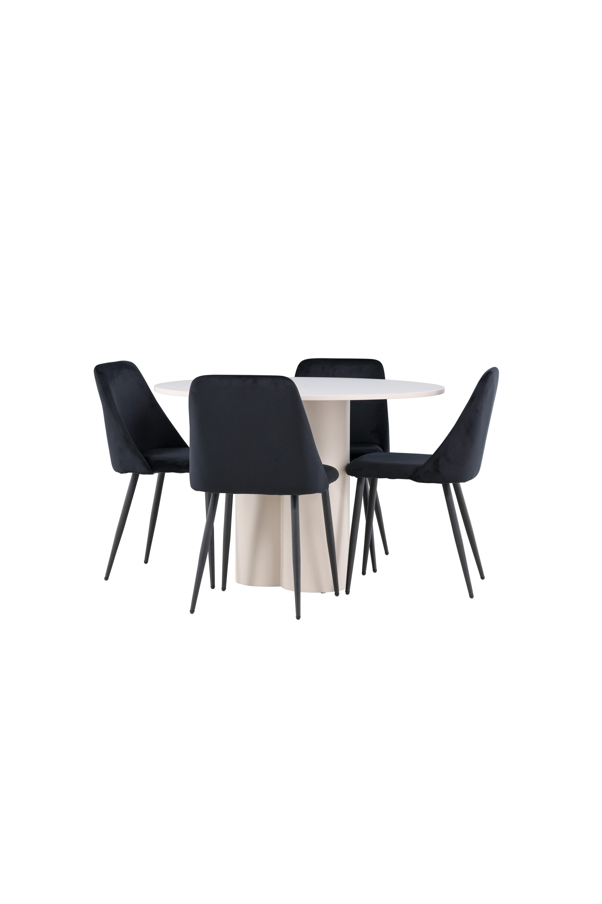 Olivia Matbord med Night Matstol-GR Dining Set-Venture Home-peaceofhome.se