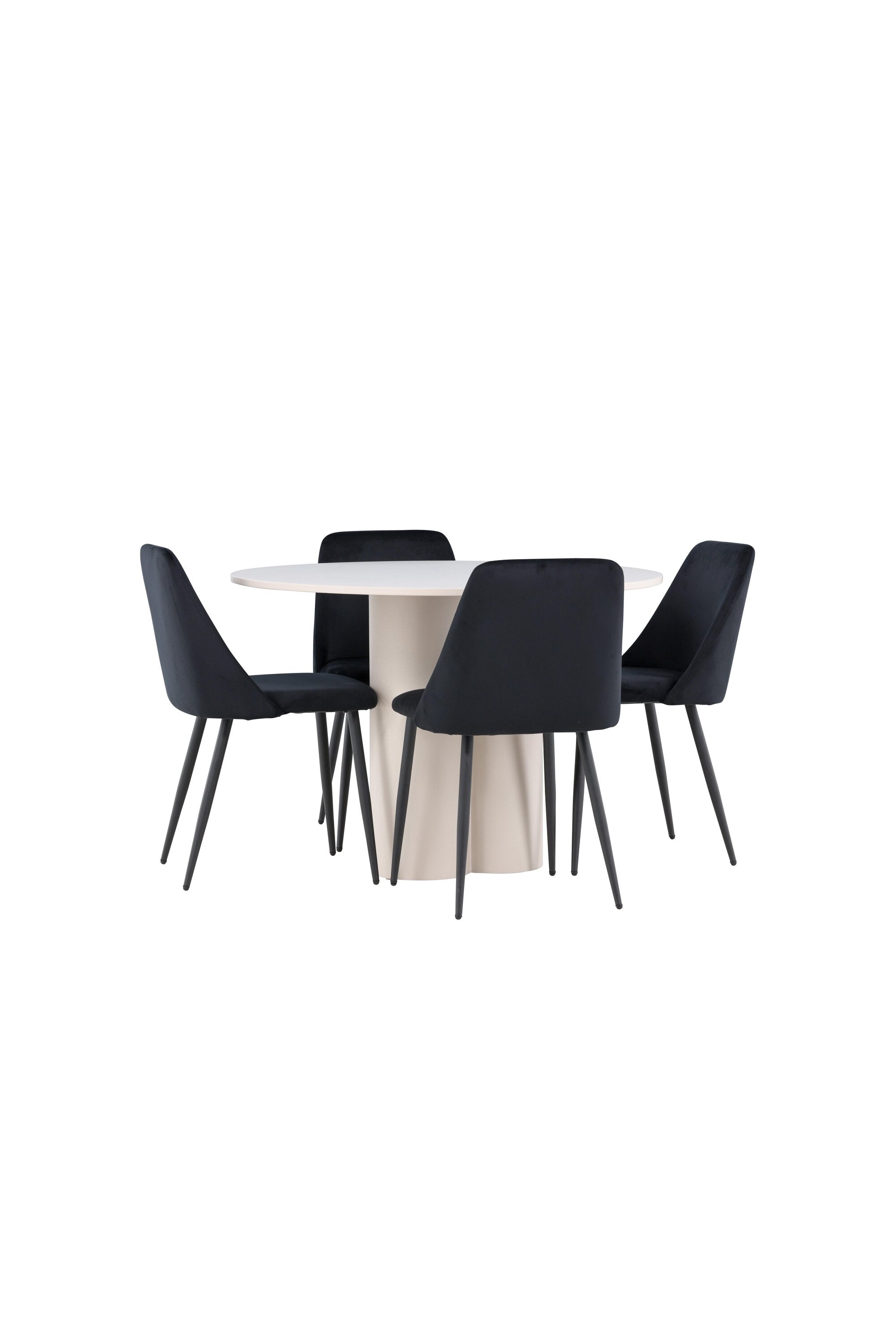 Olivia Matbord med Night Matstol-GR Dining Set-Venture Home-peaceofhome.se