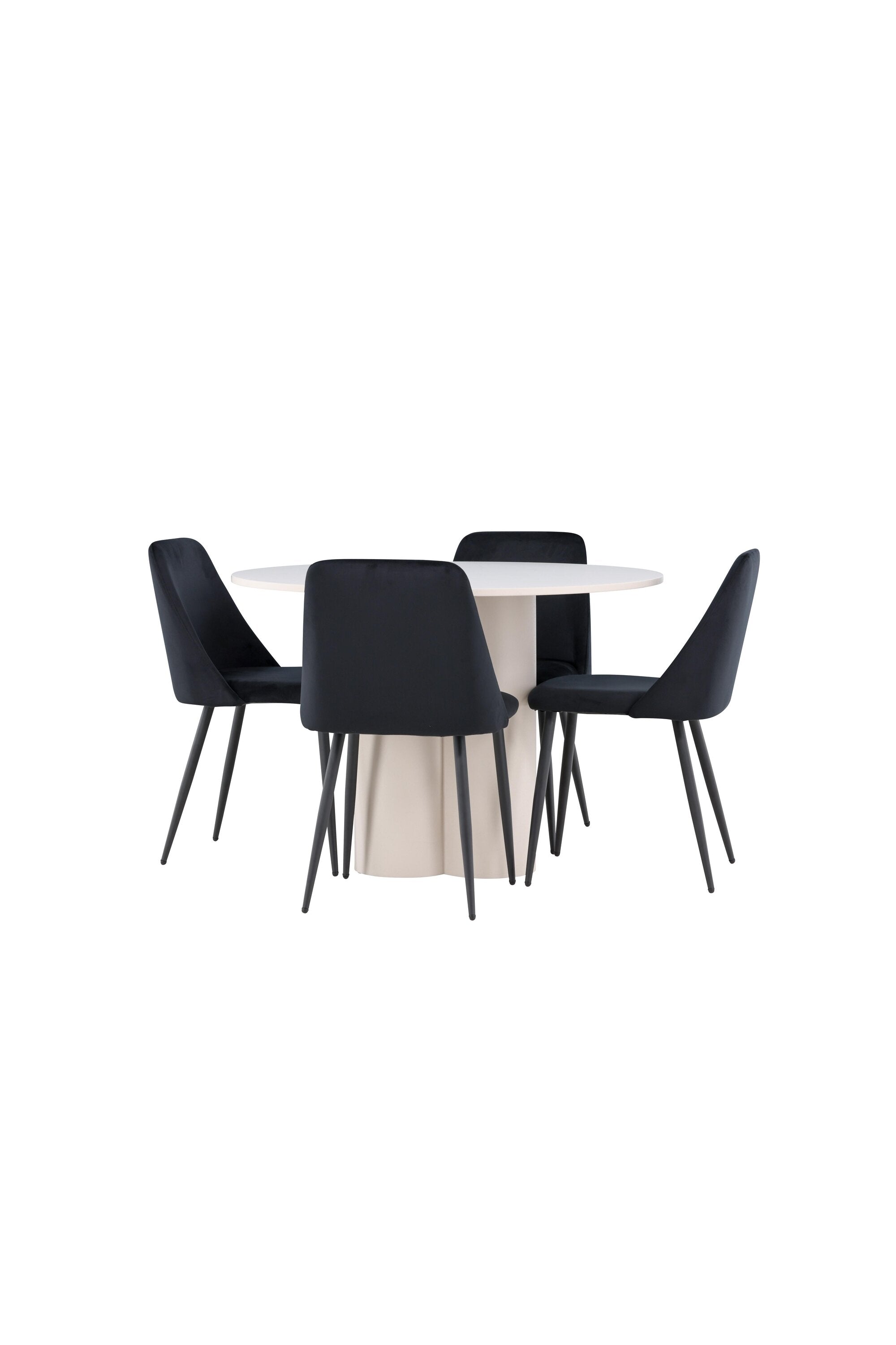 Olivia Matbord med Night Matstol-GR Dining Set-Venture Home-peaceofhome.se