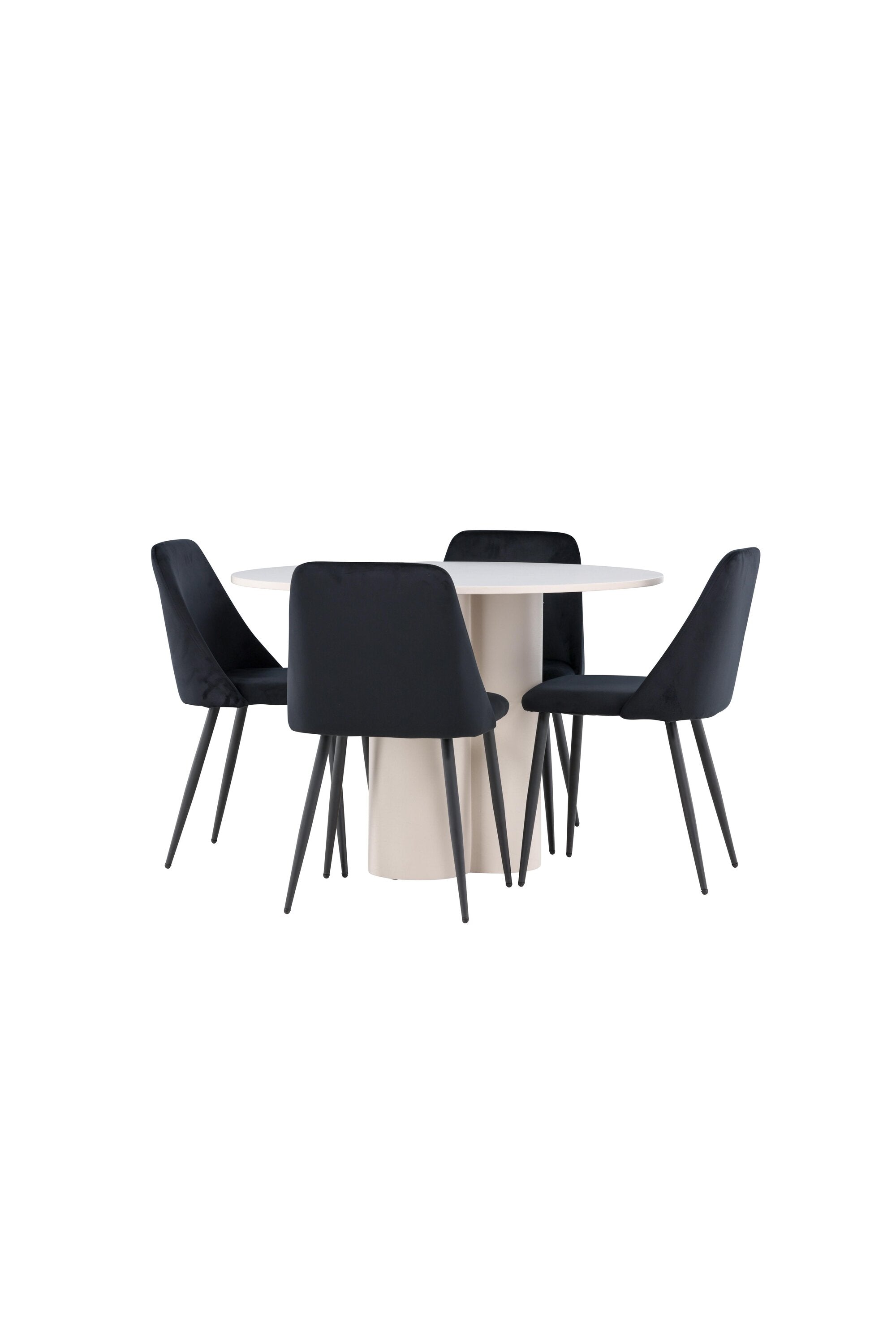 Olivia Matbord med Night Matstol-GR Dining Set-Venture Home-peaceofhome.se