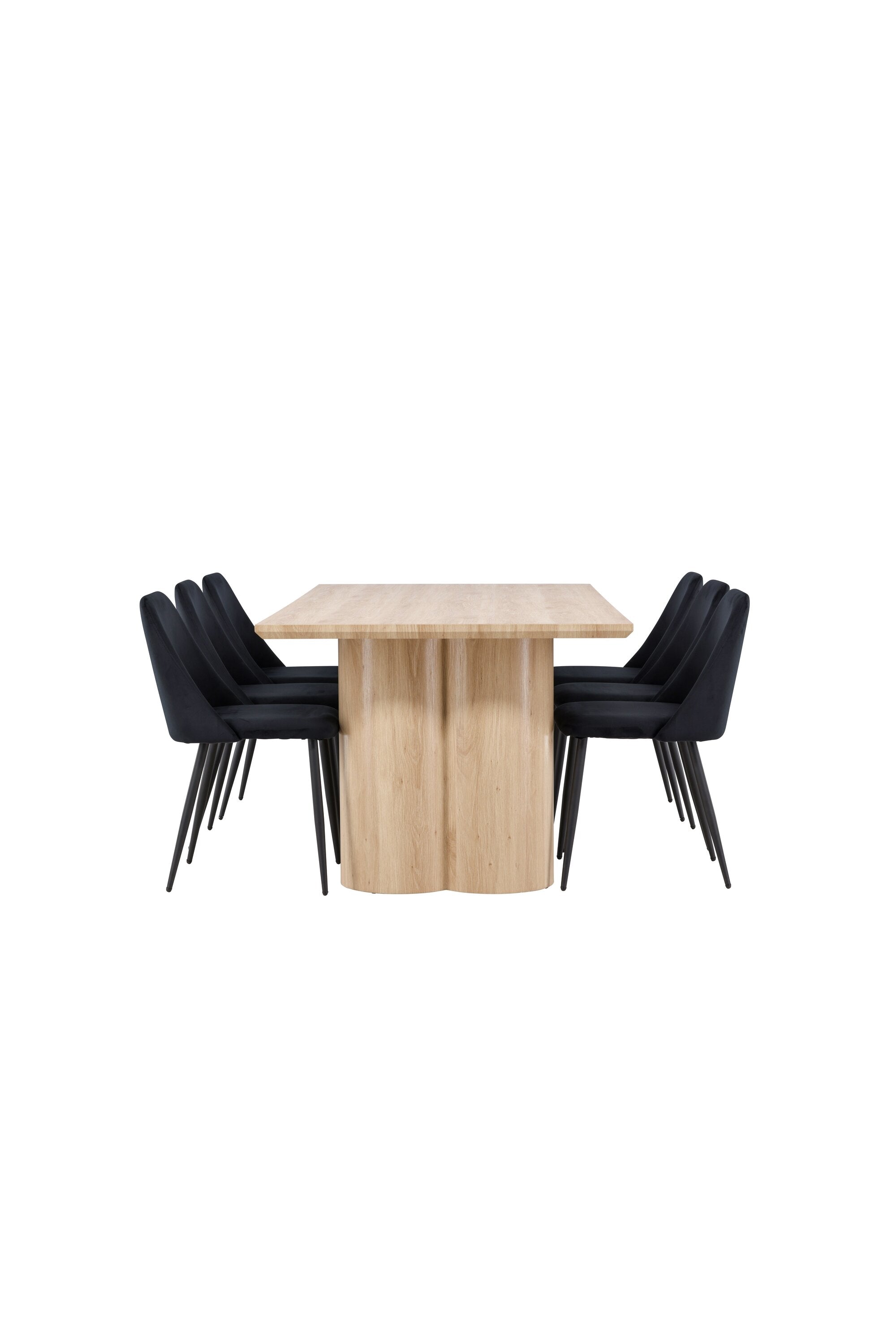 Olivia Matbord med Night Matstol-GR Dining Set-Venture Home-peaceofhome.se