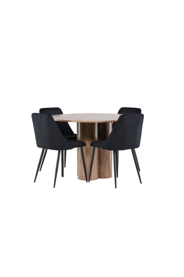 Olivia Matbord med Night Matstol-GR Dining Set-Venture Home-peaceofhome.se